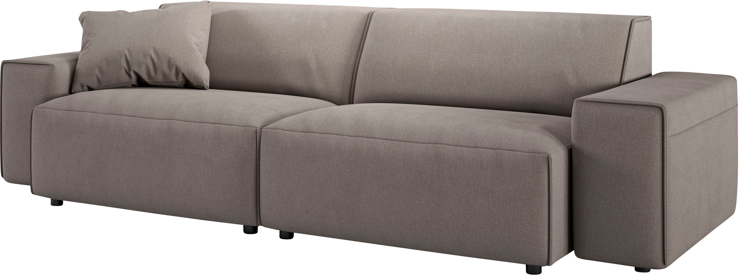 andas Big-Sofa »Glimminge  auch in Breitcord, Feincord + Easy care-Bezug,«, besondere Kedernähte Zierkissen