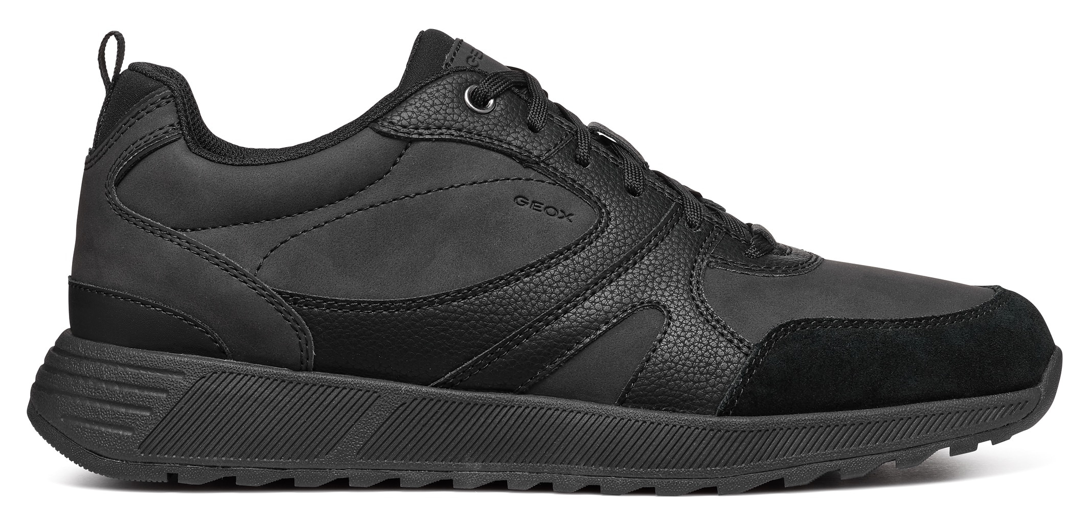 Geox Sneaker »U MOLVENO A«, Freizeitschuh, Halbschuh, Schnürschuh mit Plateausohle