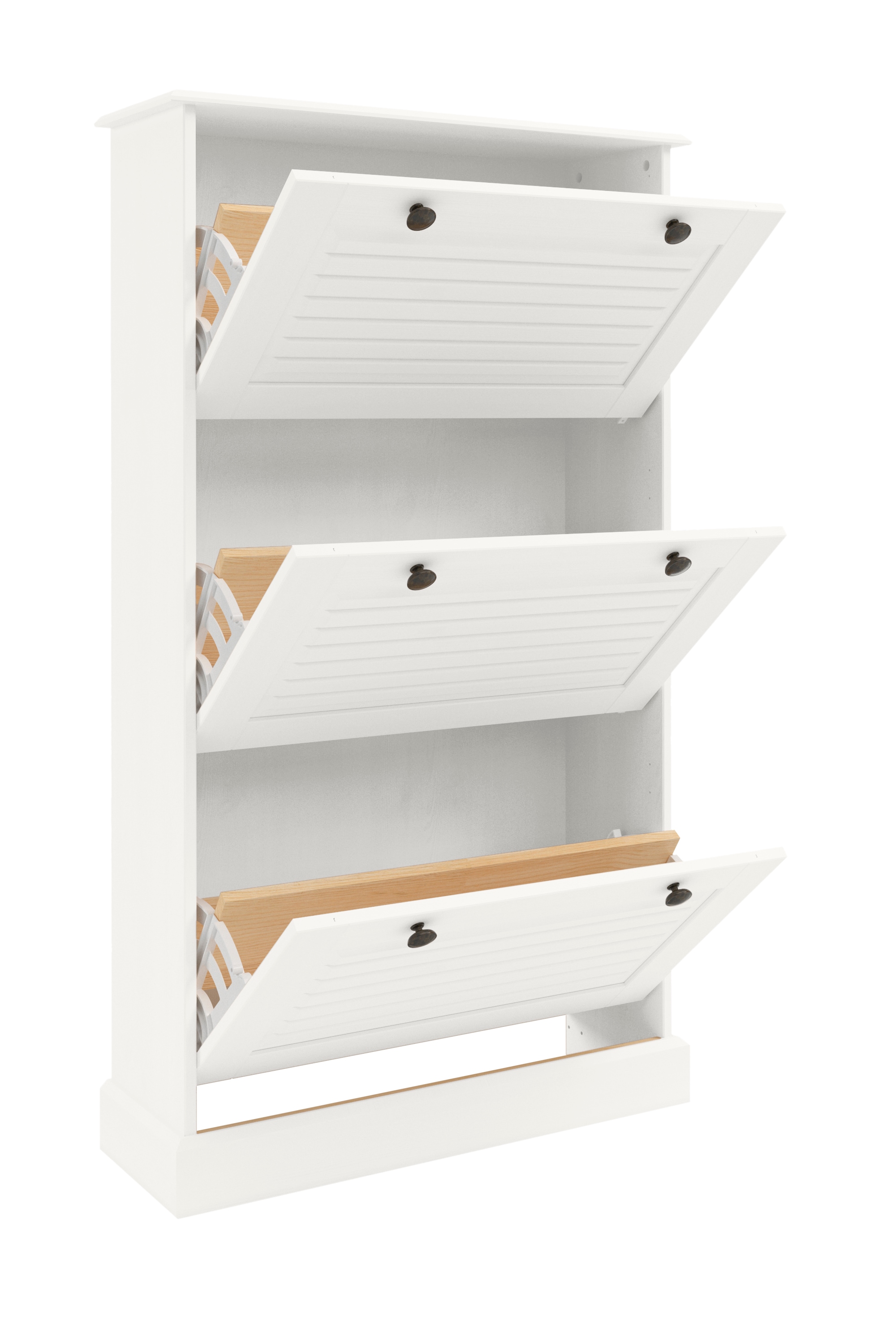 OTTO home Schuhschrank »Liotta« Mit 3 Klappen