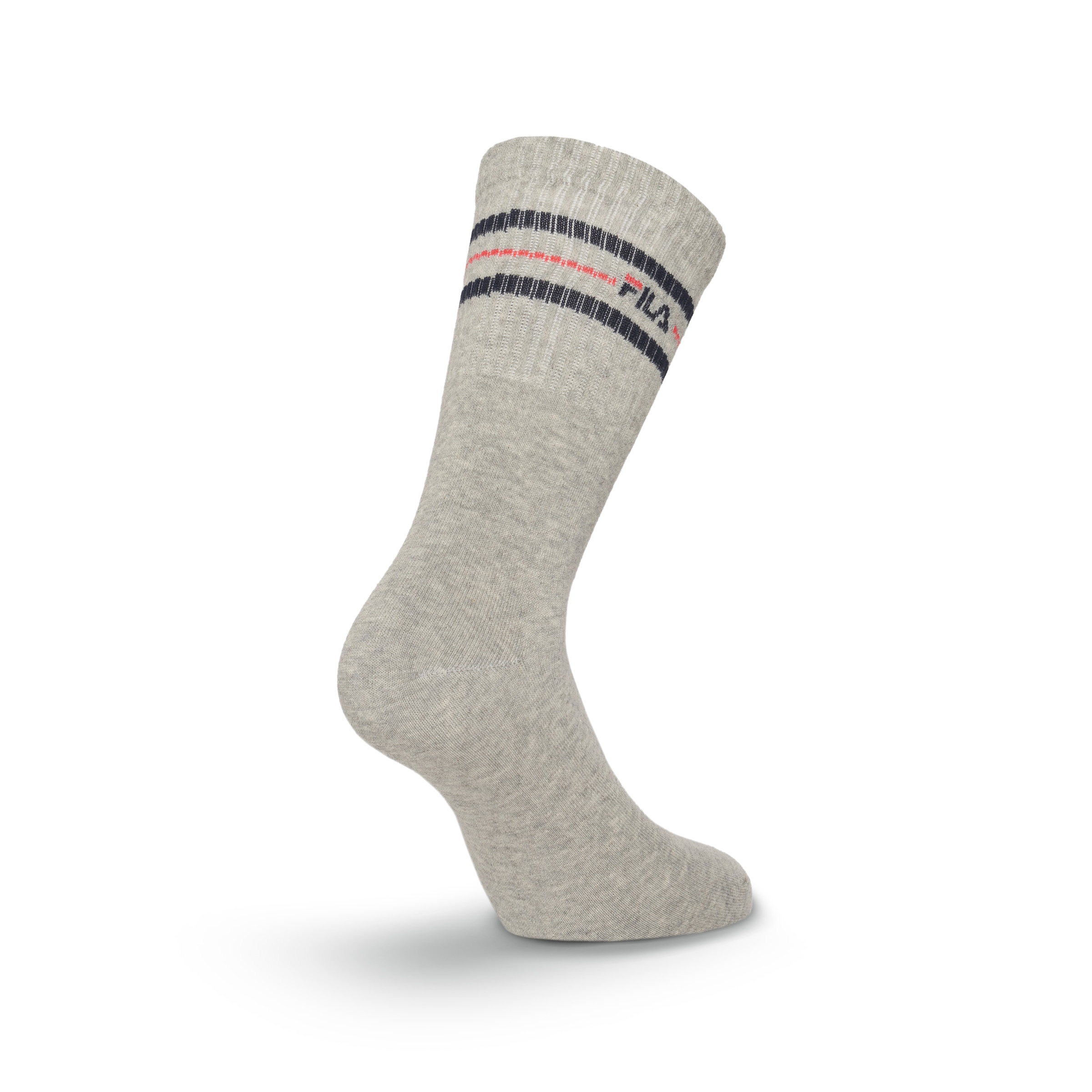 Fila Sportsocken »UNISEX LIFESTYLE PLAIN SOCKS«, (6 Paar), mit eingestricktem Logo
