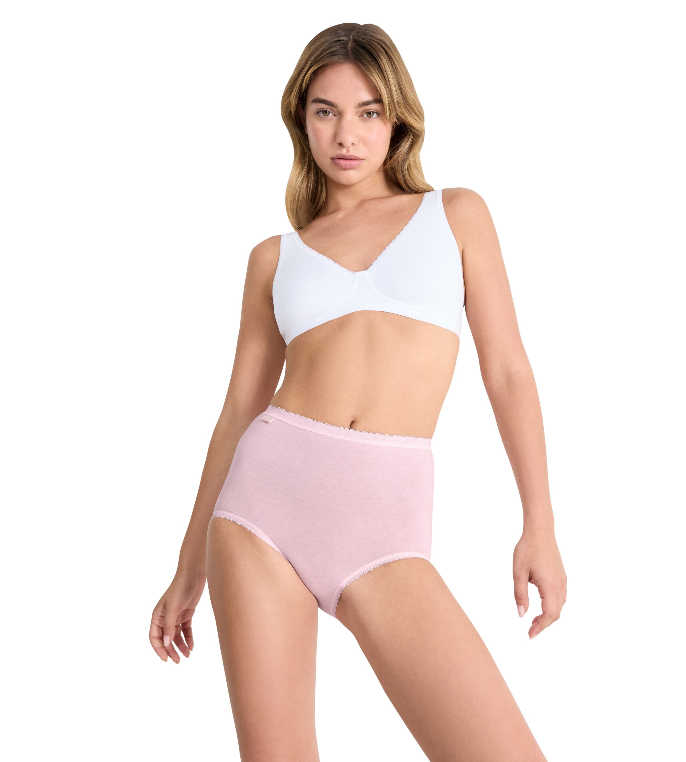 sloggi Slip »Basic+ Maxi C4P«, (4er Pack), perfekter Sitz