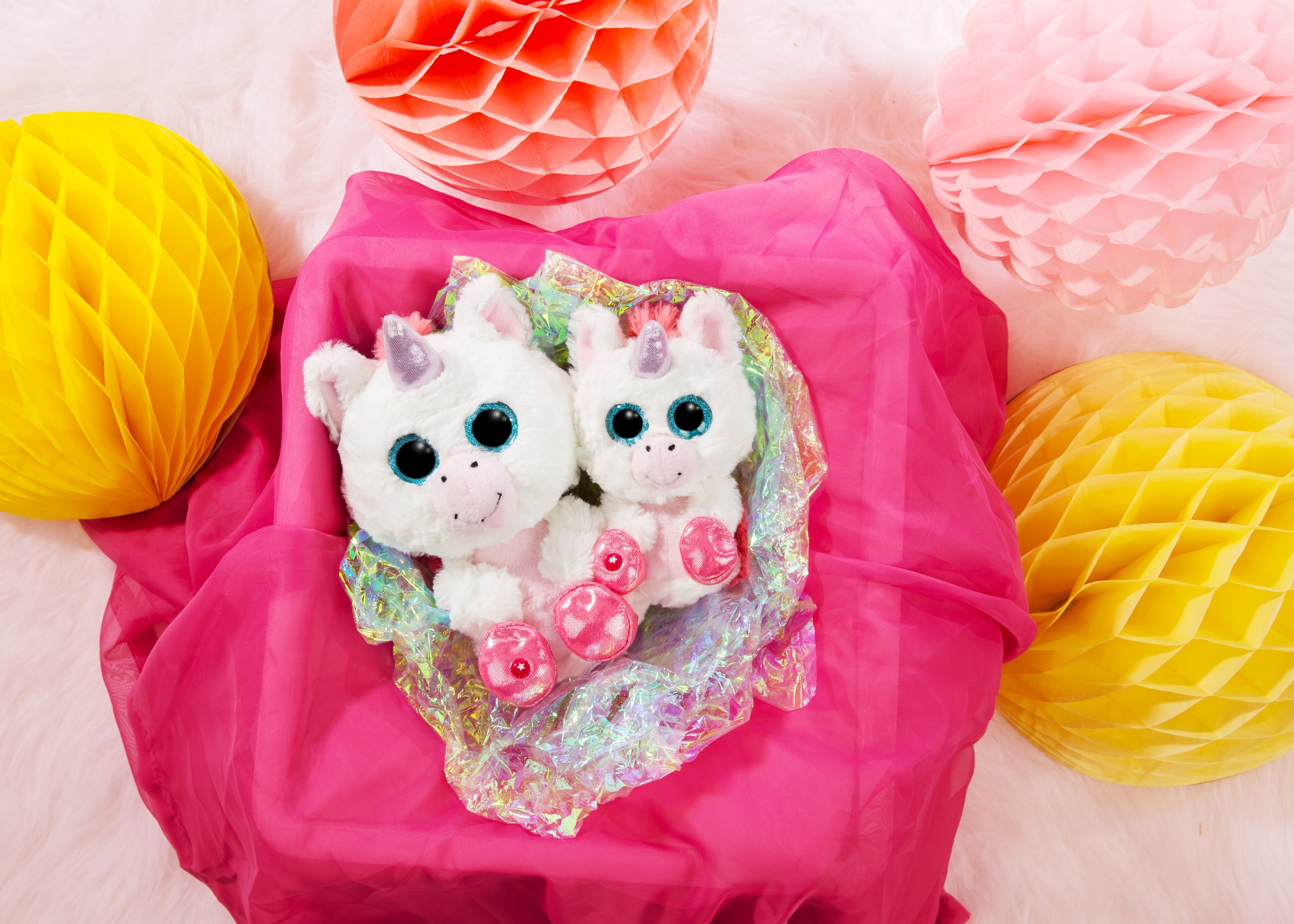 Nici Kuscheltier »Glubschis, Einhorn Milky-Fee, 25 cm«