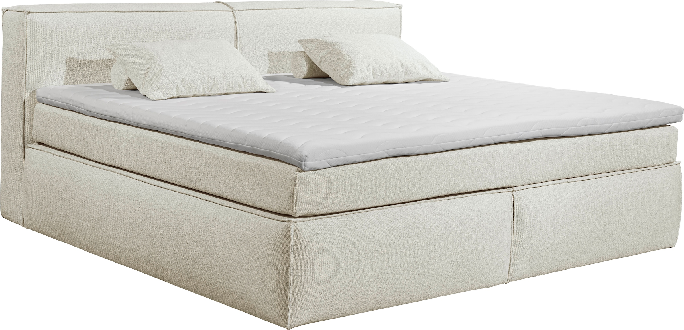 ED EXCITING DESIGN Boxspringbett »Sandon, Familienbett erhältlich in der Größe 240x200cm« in verschiedenen Farben erhältlich