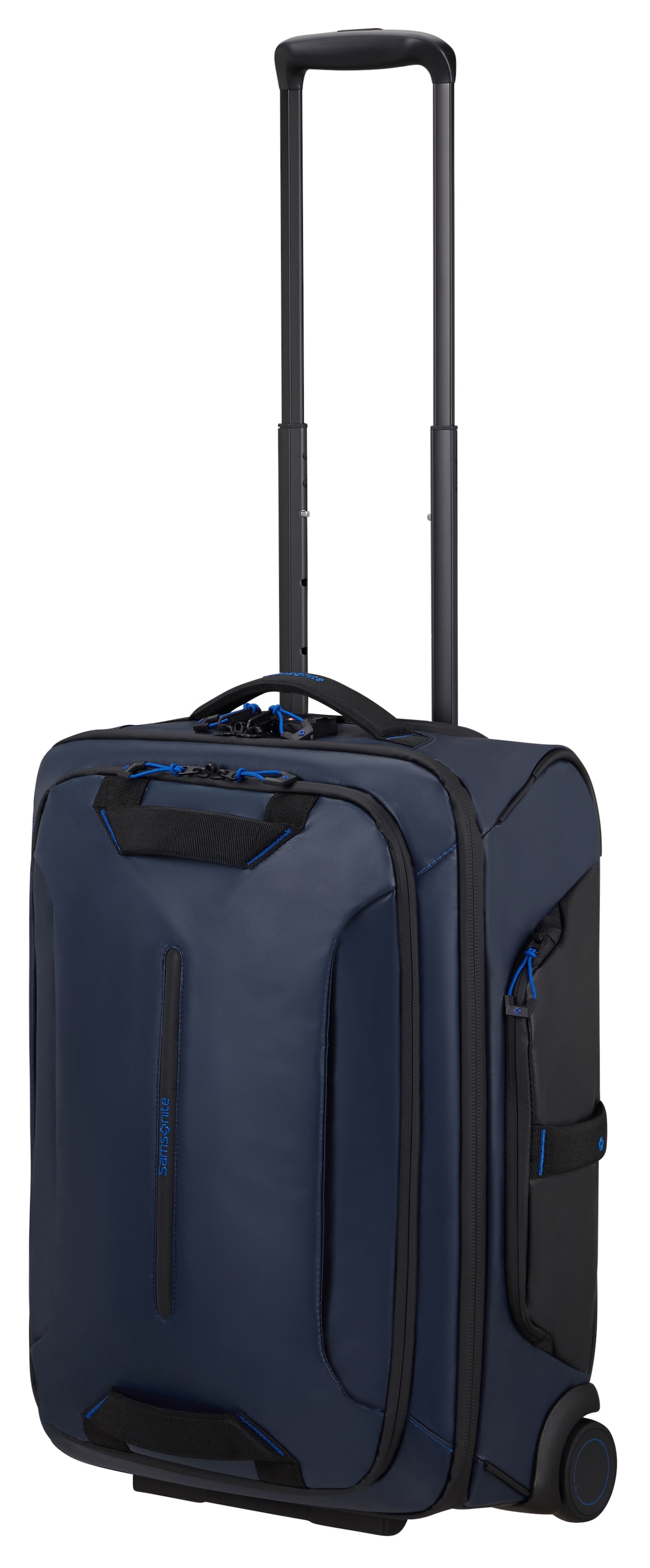 Samsonite Weichgepäck-Trolley »ECODIVER 55 - 2 Rollen«, 2 Rollen, Handgepäck Koffer Reisetasche Weichgepäck-Koffer Fronttasche