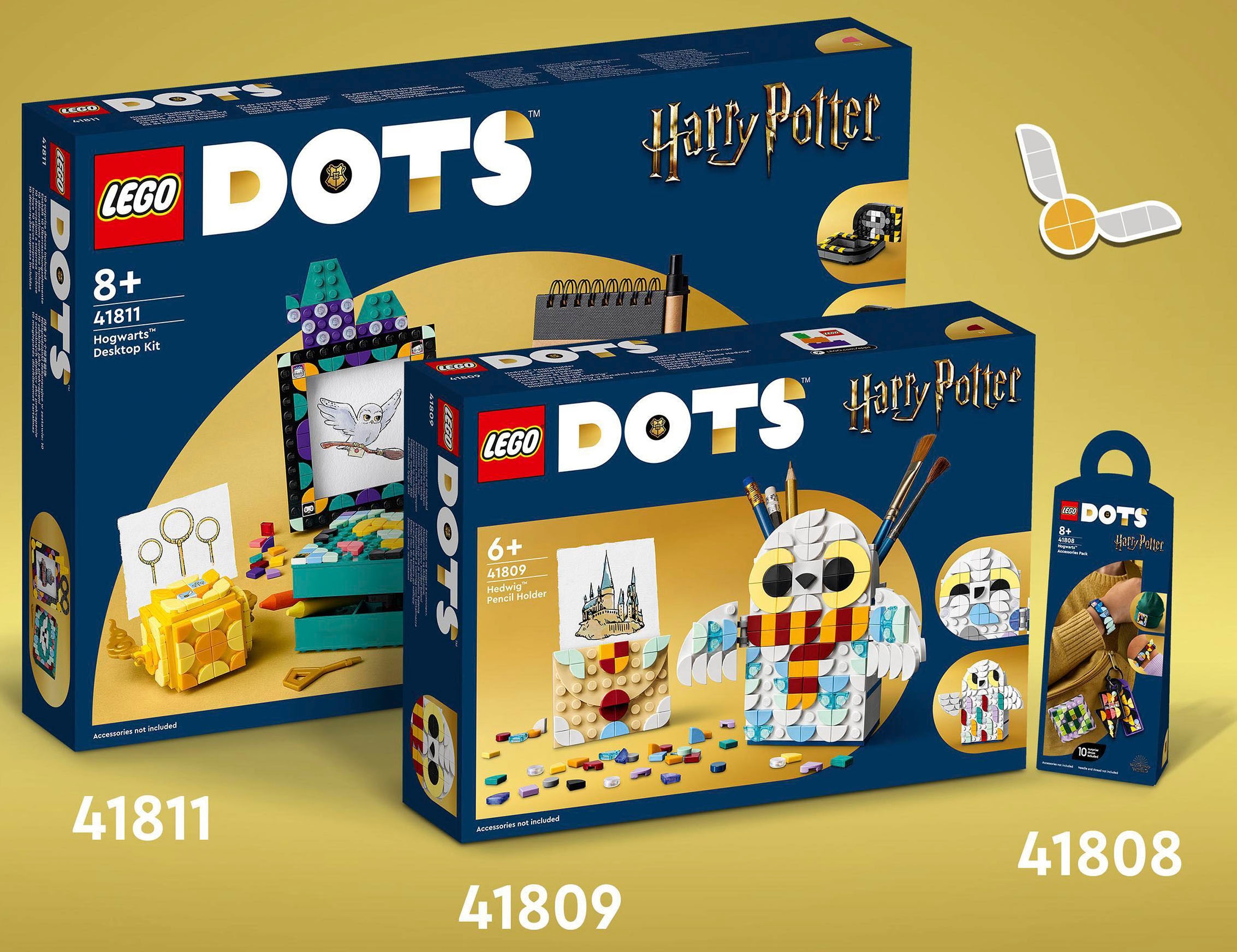 LEGO® DOTS 41811 Hogwarts™ Desktop Kit