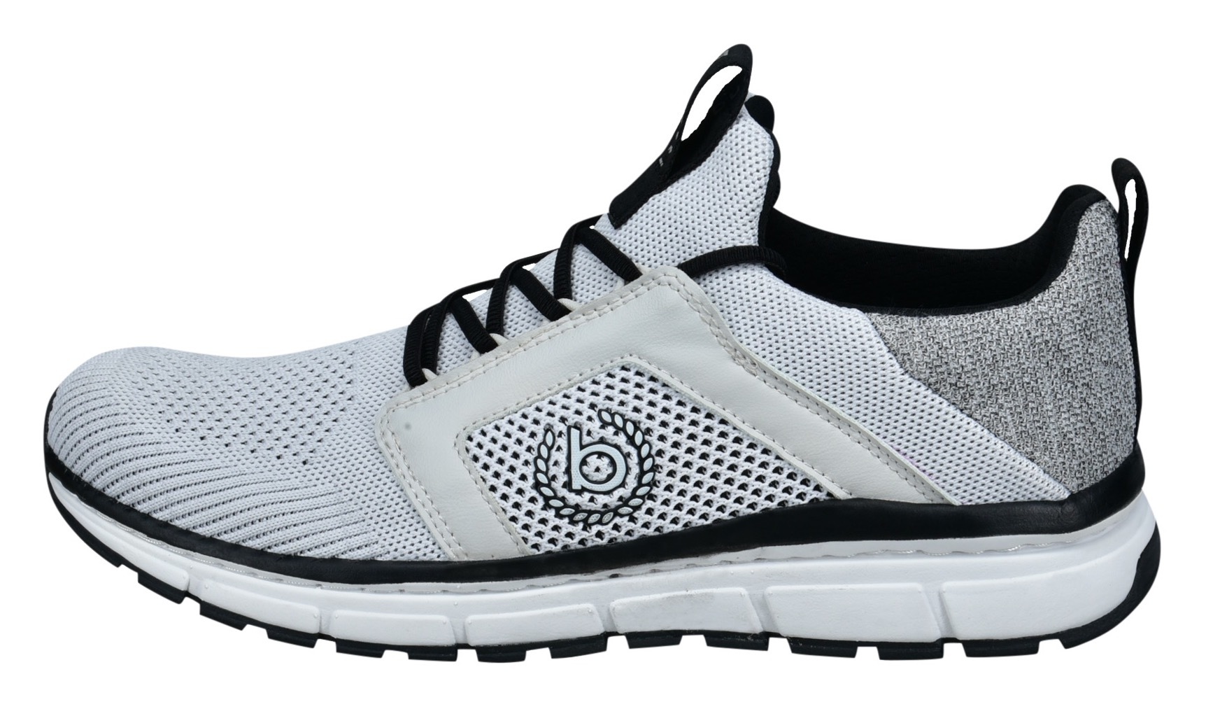 bugatti Sneaker, Schnürschuh, Halbschuh, Freizeitschuh, Kontrastbesatz an der Ferse