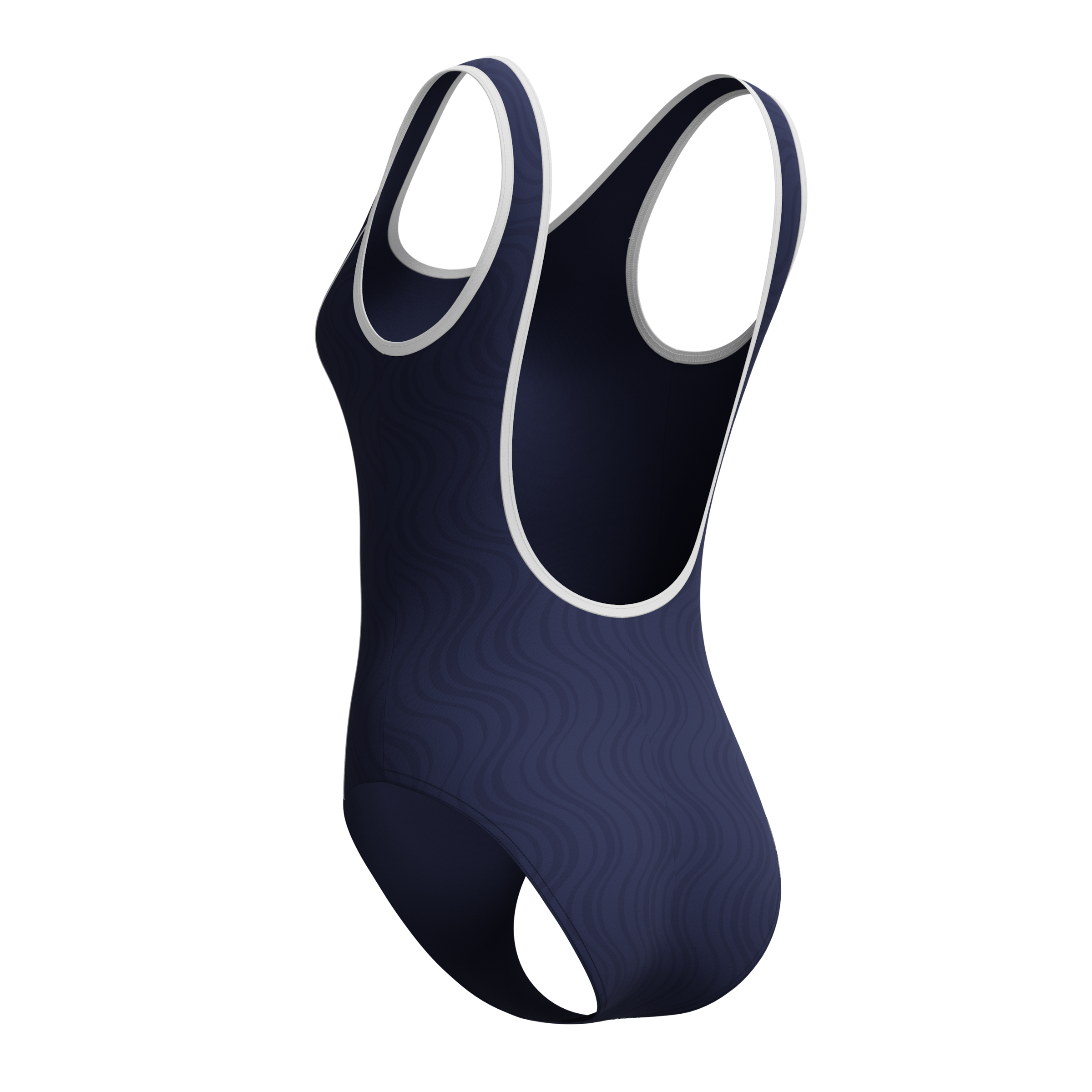 Speedo Badeanzug »TEXTURE BOUND SCOOP 1PC NVY/WHT«