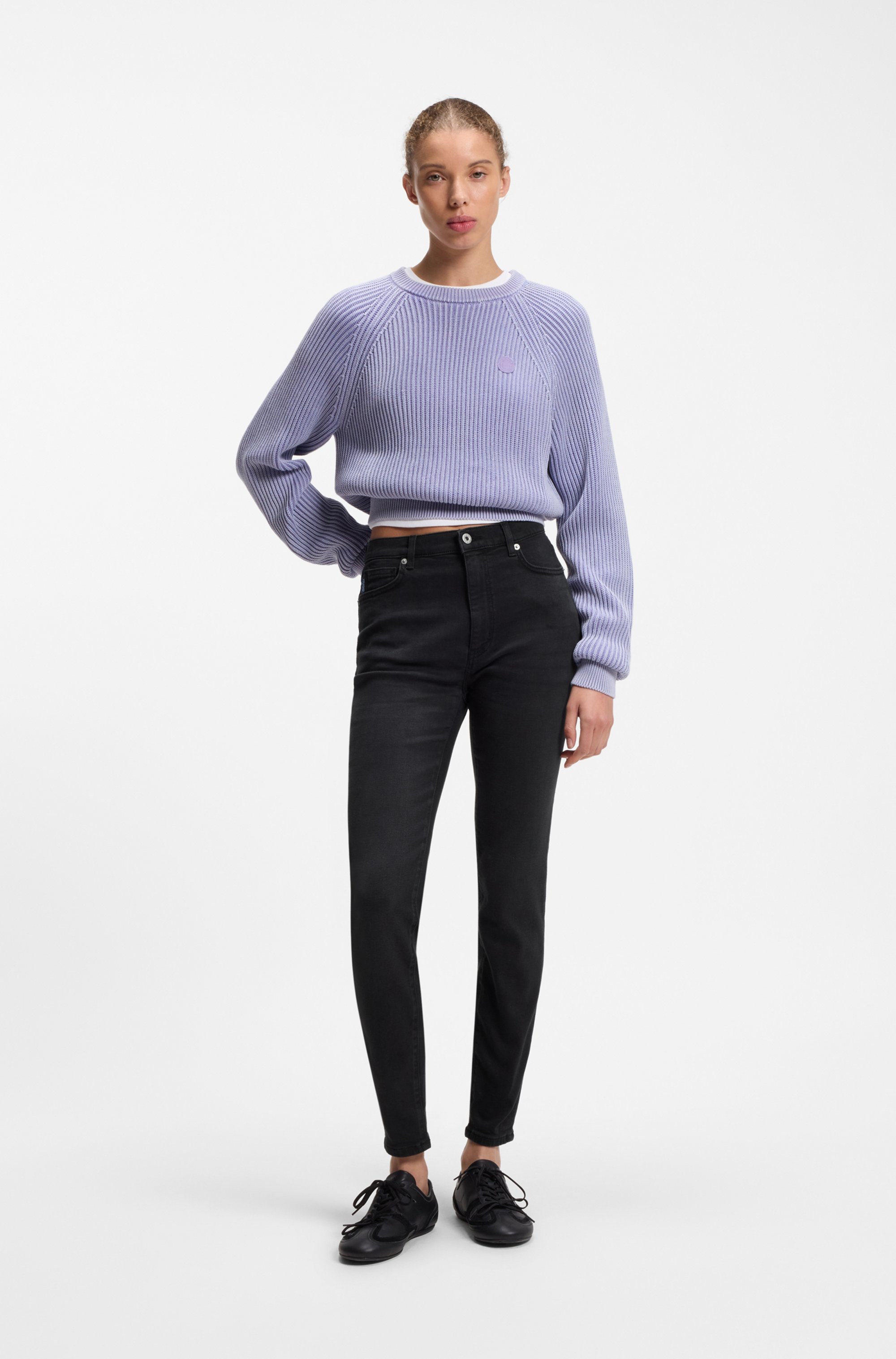 HUGO Blue Skinny-fit-Jeans »Malu« Skinny Fit mit mittlerer Leibhöhe