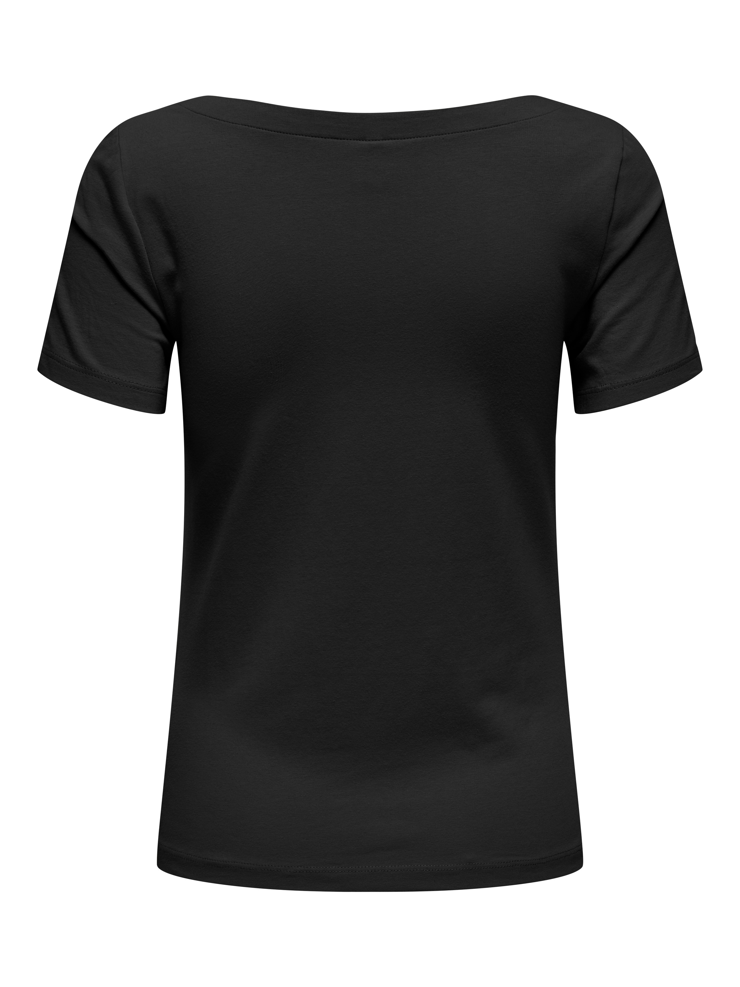ONLY Kurzarmshirt »ONLLIVE LOVE LIFE S/S BOATNECK TOP JRS«