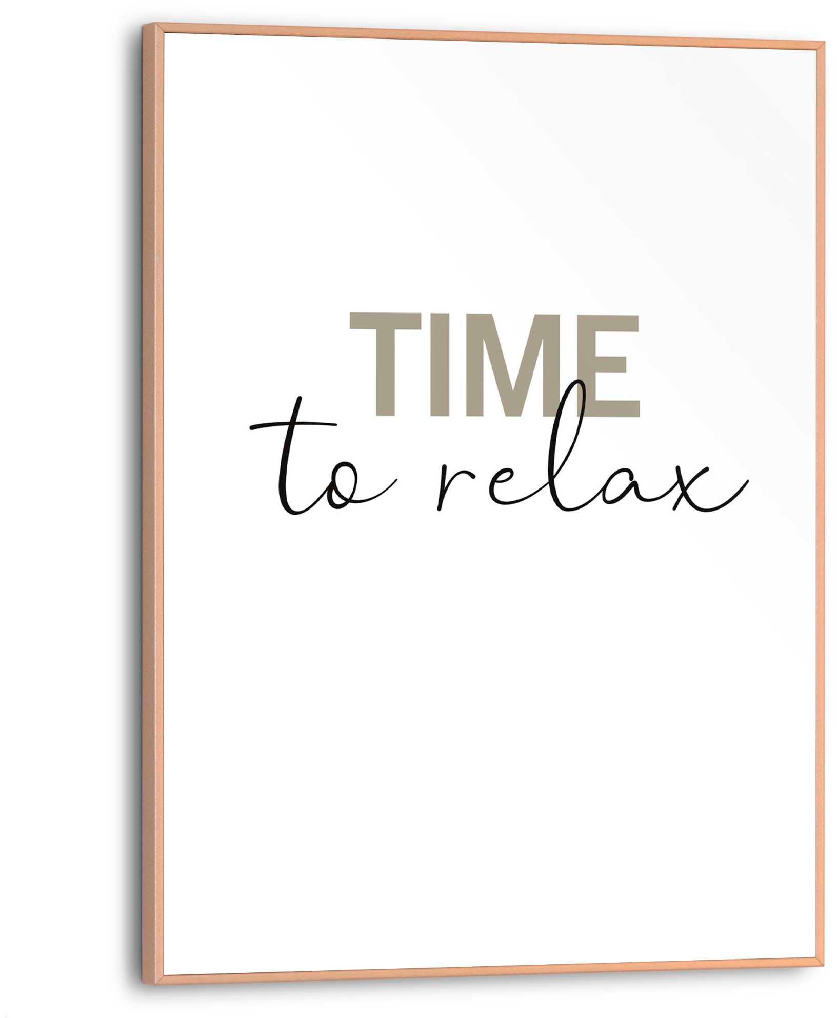 Reinders! Poster »Time to relax« bequem bestellen | Kunstdrucke