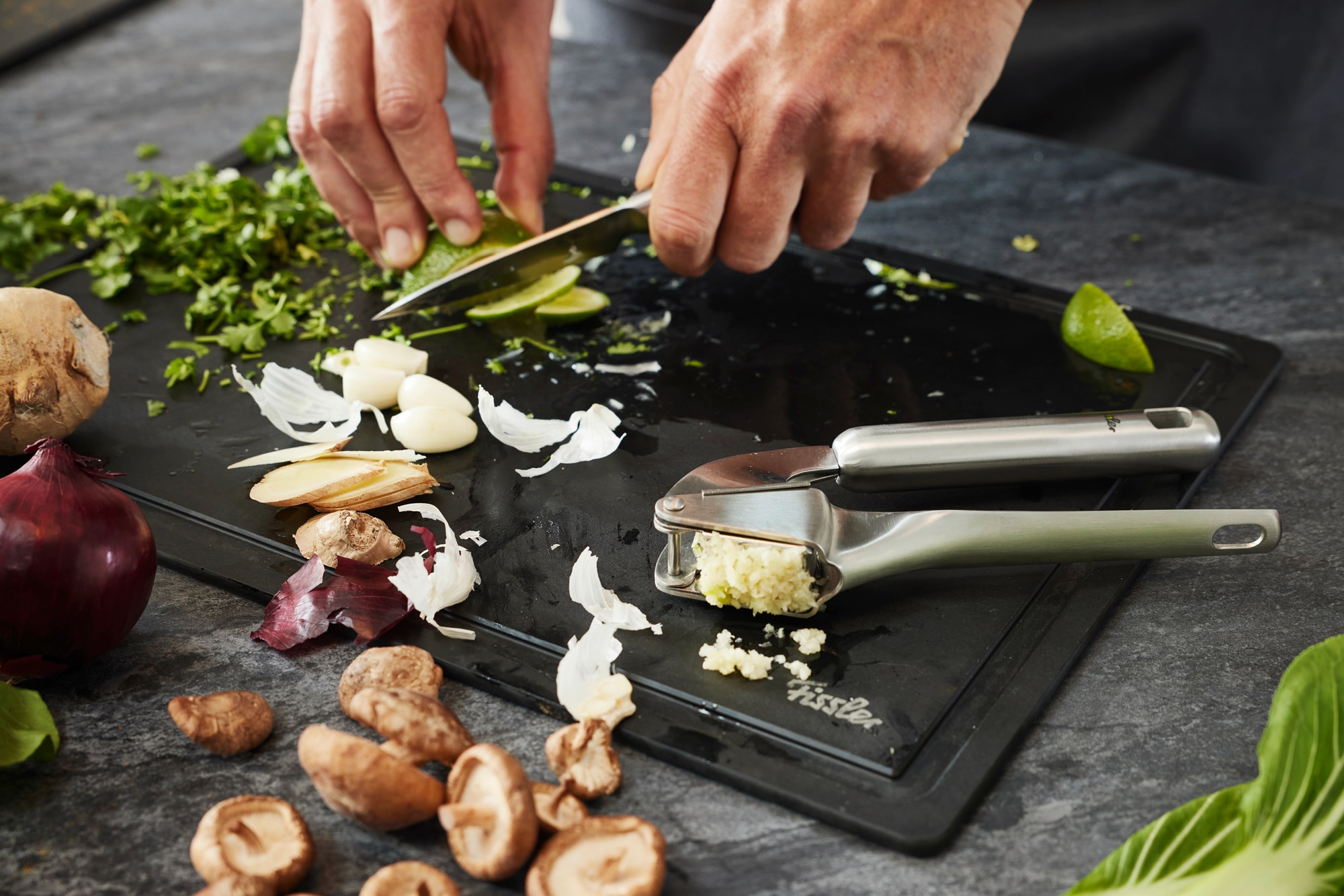 Fissler Knoblauchpresse »Essential« mit Aufhängeöse