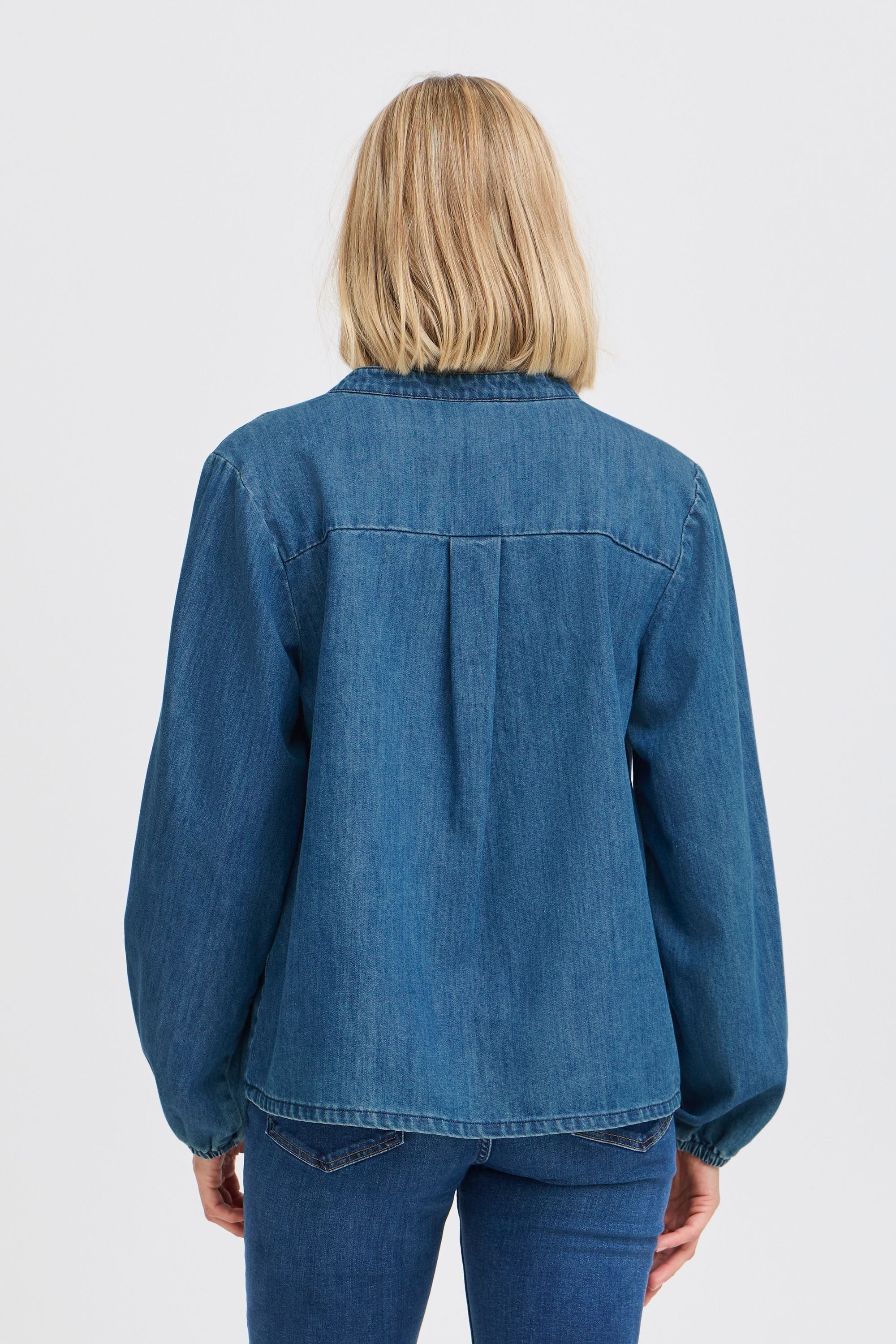 Pulz Jeans Langarmbluse »Langarmbluse PZMALIA V-Neck Blouse«