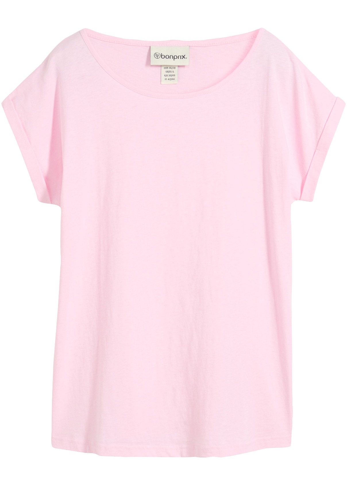 bonprix Tunikashirt Oversize-Passform, Kurzarm-Design, für Frühling und Sommer