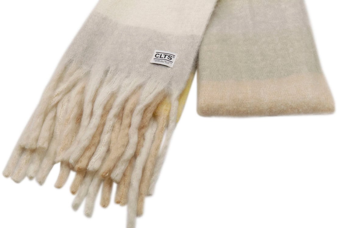 chillouts XXL-Schal »Gero Scarf«, mit dicken Fransen