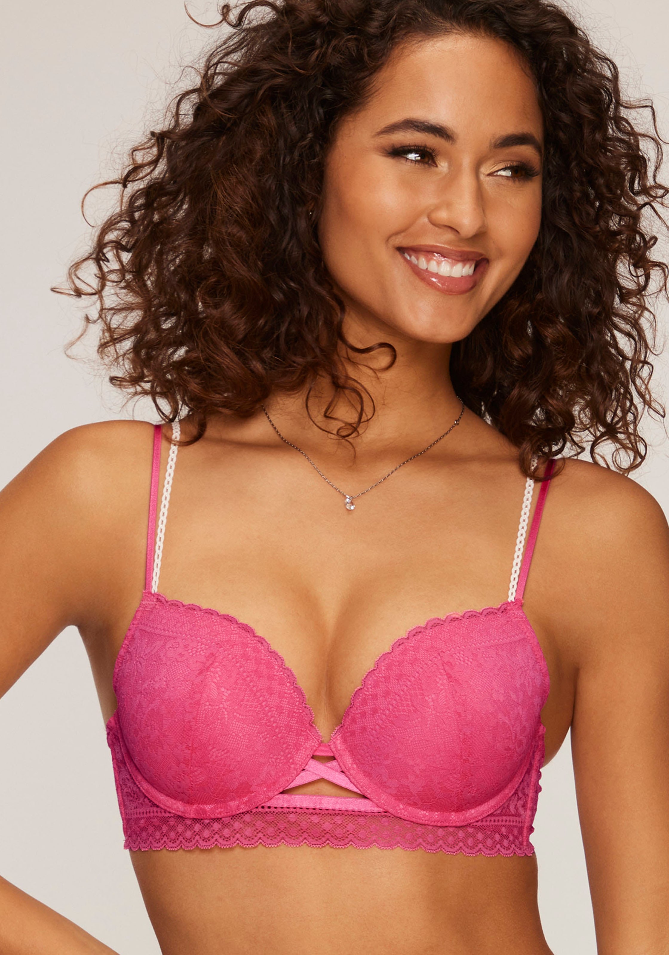 Vivance Push-up-BH »Viola«, mit Spitze aus anteilig recyceltem Polyamid, sexy Dessous