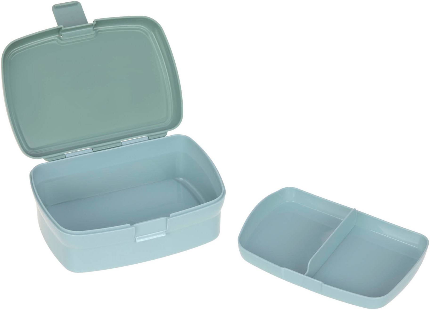 LÄSSIG Lunchbox »Tiny Drivers, Excavator«, (Set, 2 tlg.), mit Trinkflasche