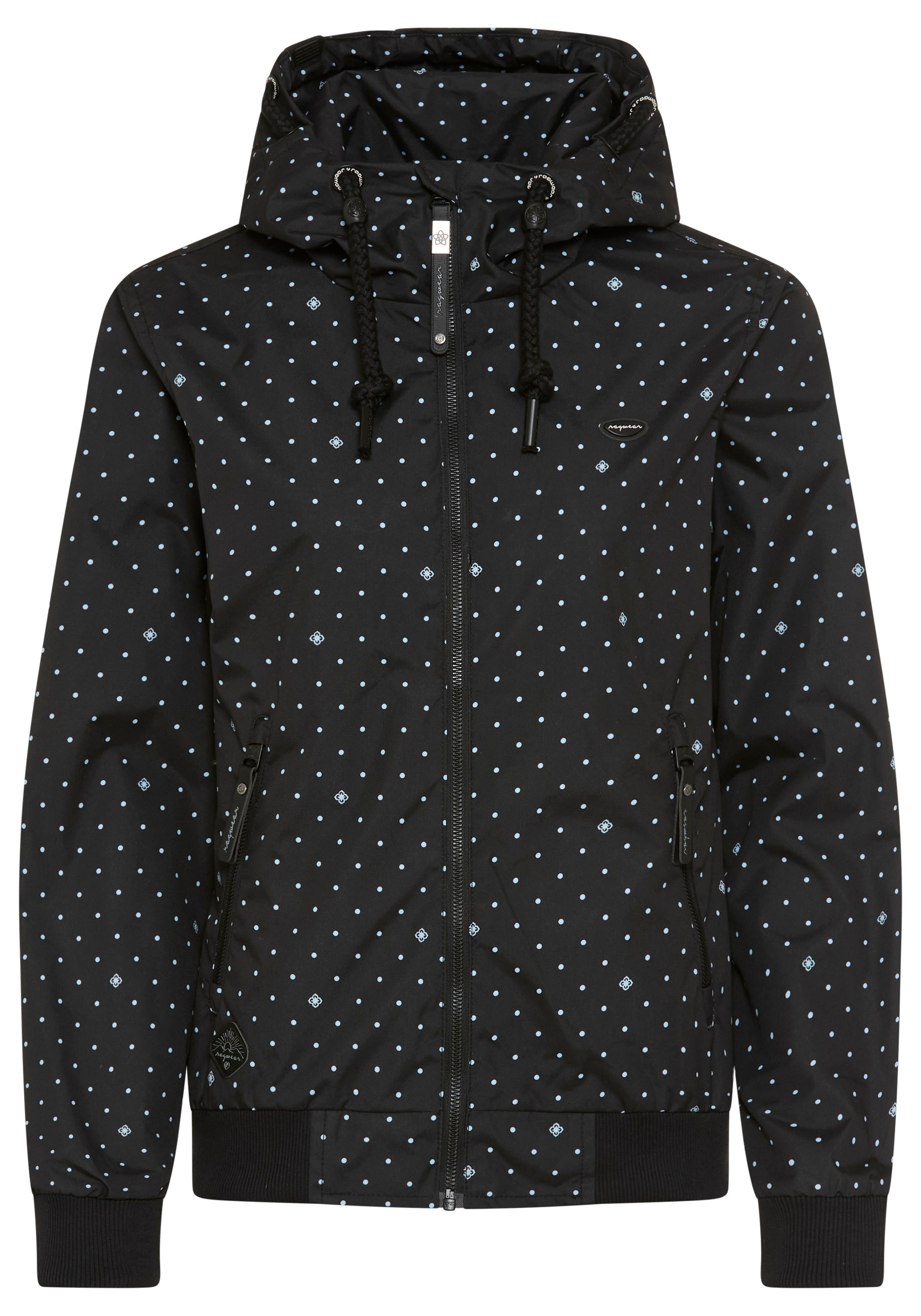 Ragwear Outdoorjacke »NUGGIE DOTS O« mit Kapuze