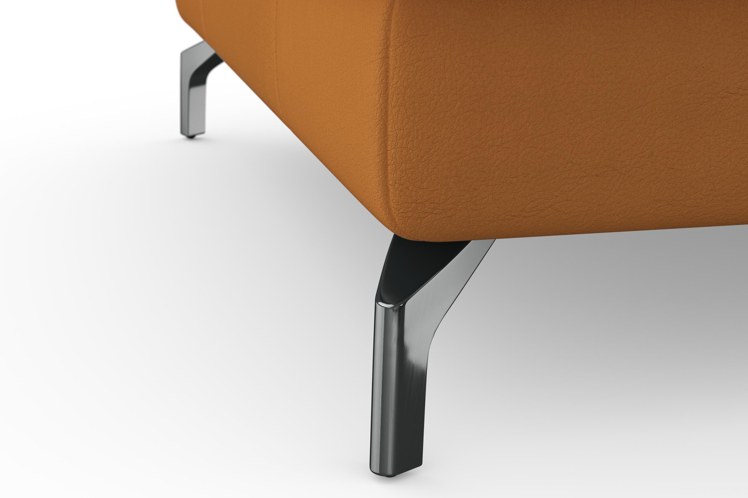 sit&more Wohnlandschaft »Bendigo U-Form«, inklusive Sitztiefenverstellung, Bodenfreiheit 12 cm, in 2 Fußfarben