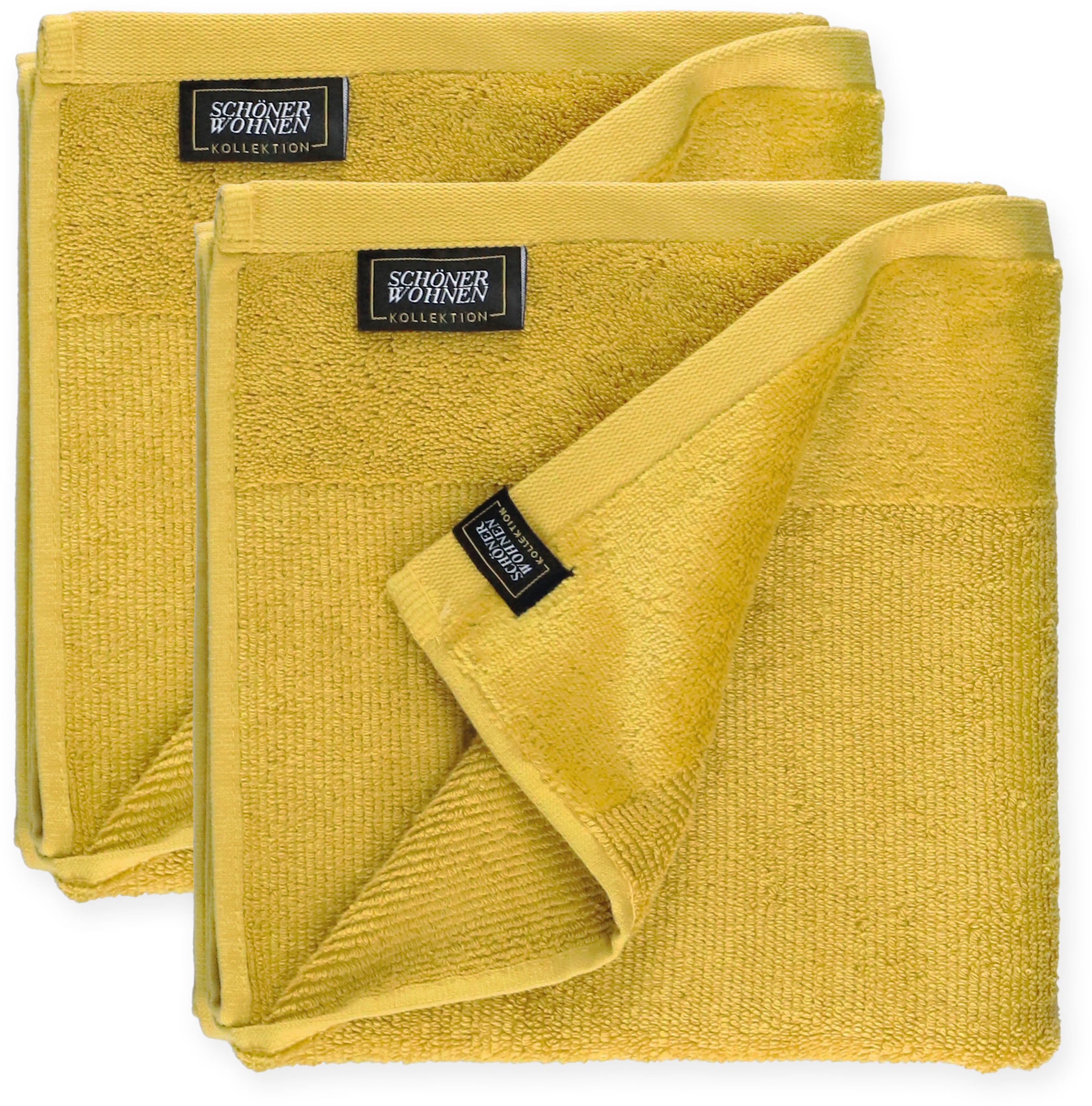 SCHÖNER WOHNEN-Kollektion Handtücher »Sense«, (2 St.), mit Velourborte,  hautschmeichelnde Airtouch Qualität, super weich | Alle Handtücher