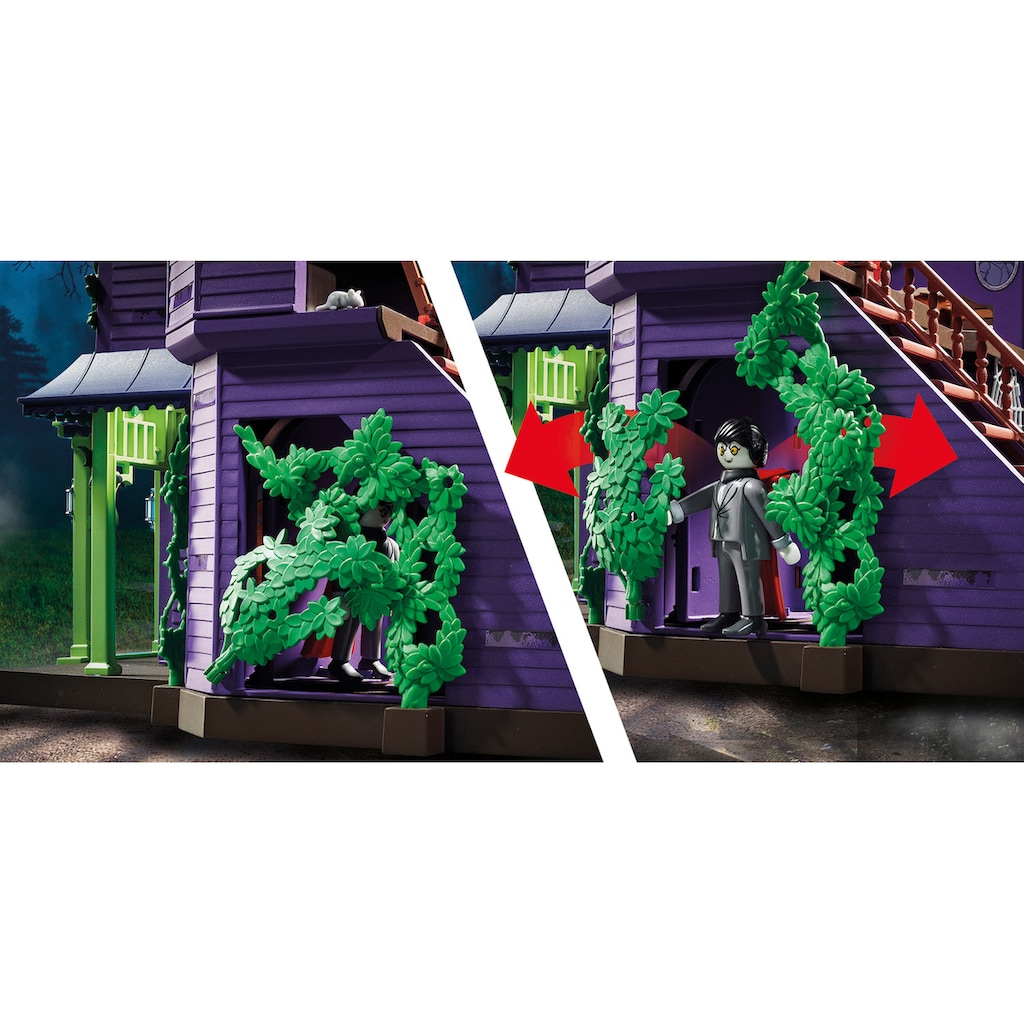 Playmobil® Konstruktions-Spielset »Abenteuer im Geisterhaus (70361), SCOOBY-DOO!«, (177 St.)