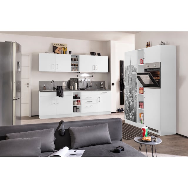 HELD MÖBEL Küchenzeile »Paris«, mit E-Geräten, Breite 390 cm auf Rechnung  kaufen