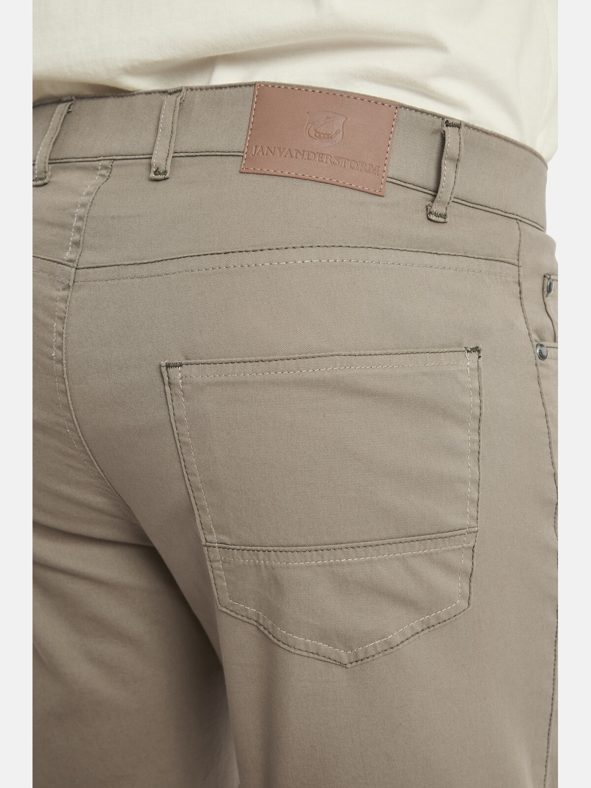 Jan Vanderstorm 5-Pocket-Jeans »Tiefbundhose SONNHARD«, (1 tlg.), mit Reflektoren am Saum