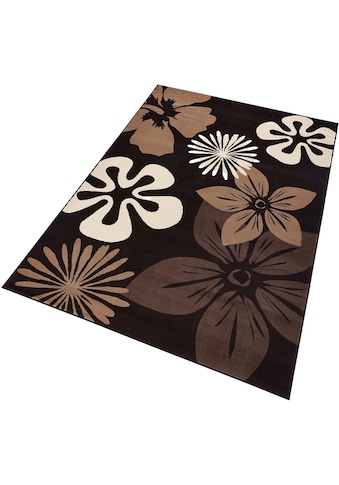 HANSE Home Teppich »Flora«, rechteckig, 9 mm Höhe, Kurzflor, Blumen Design, Kräftige... kaufen