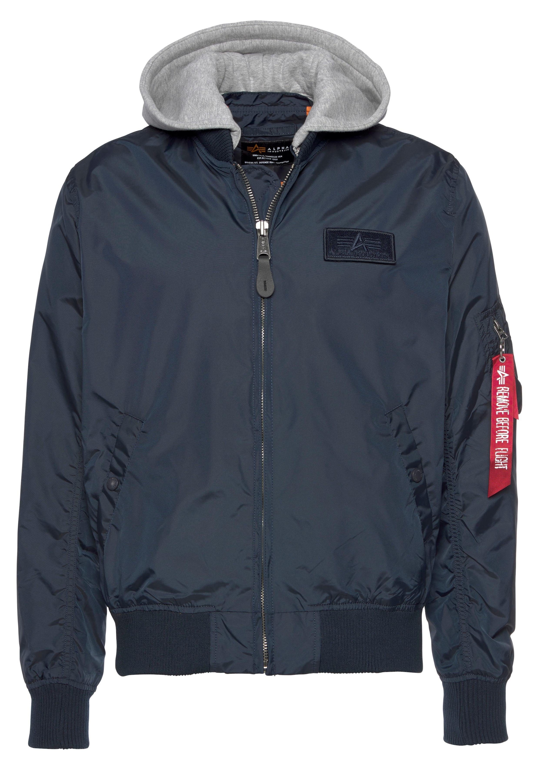 Alpha Industries Bomberjacke »MA-1 TT HOOD«, mit Kapuze