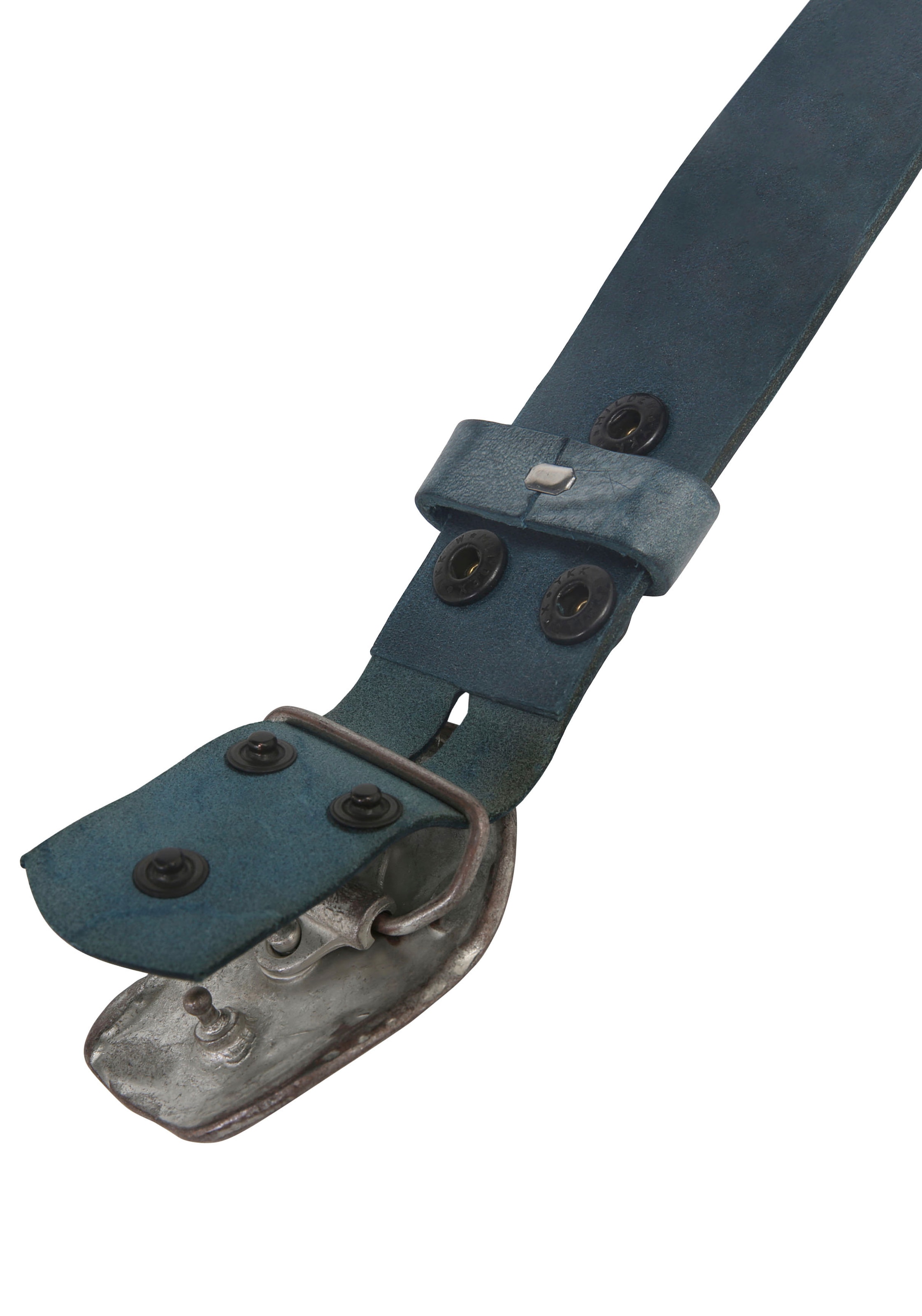 Rettungsring Gürtel Ledergürtel mit austauschbarer Schließe »Auster Muschel Rosé«