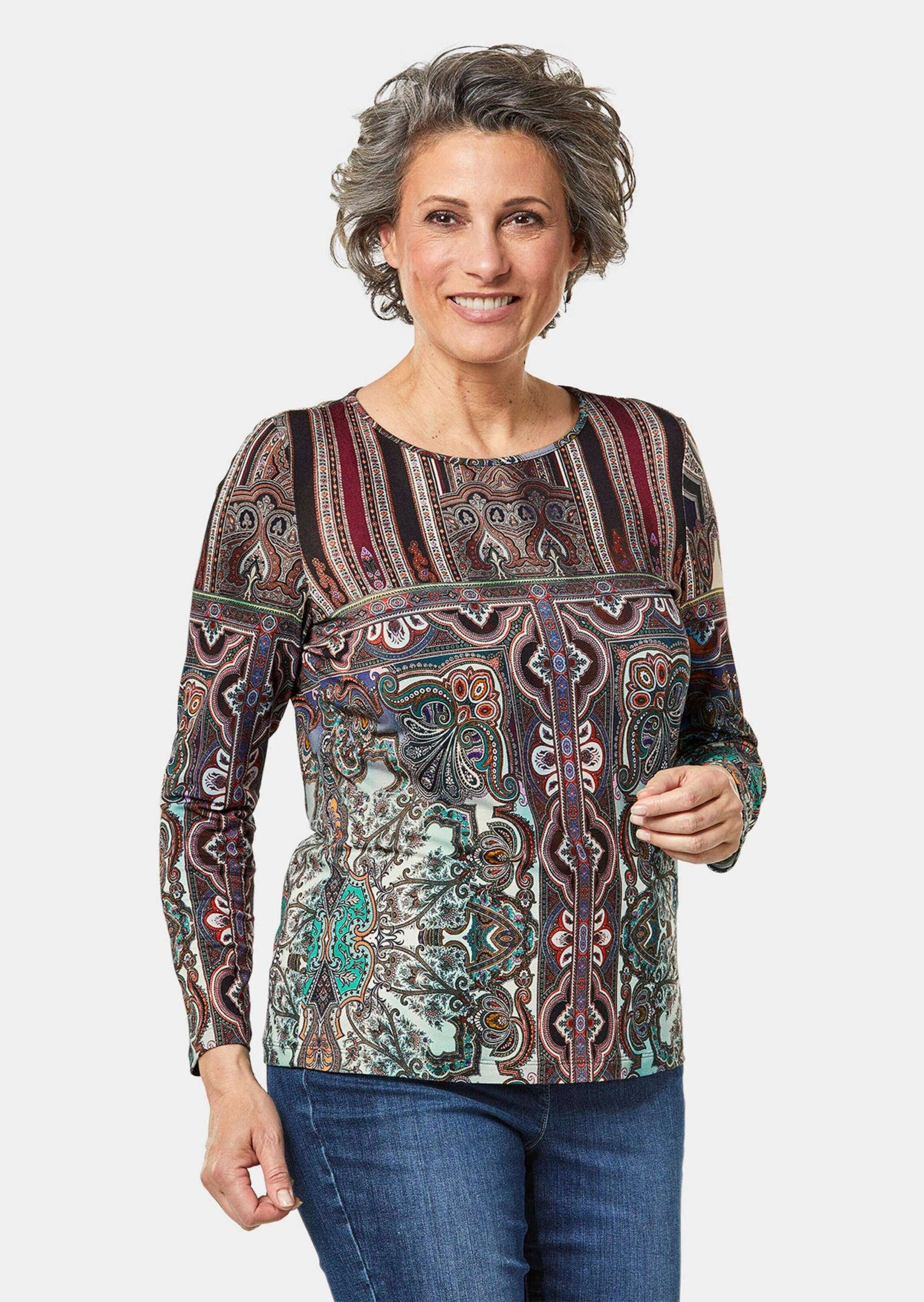 GOLDNER Print-Shirt »Attraktives Druckshirt in einzigartigem Look«