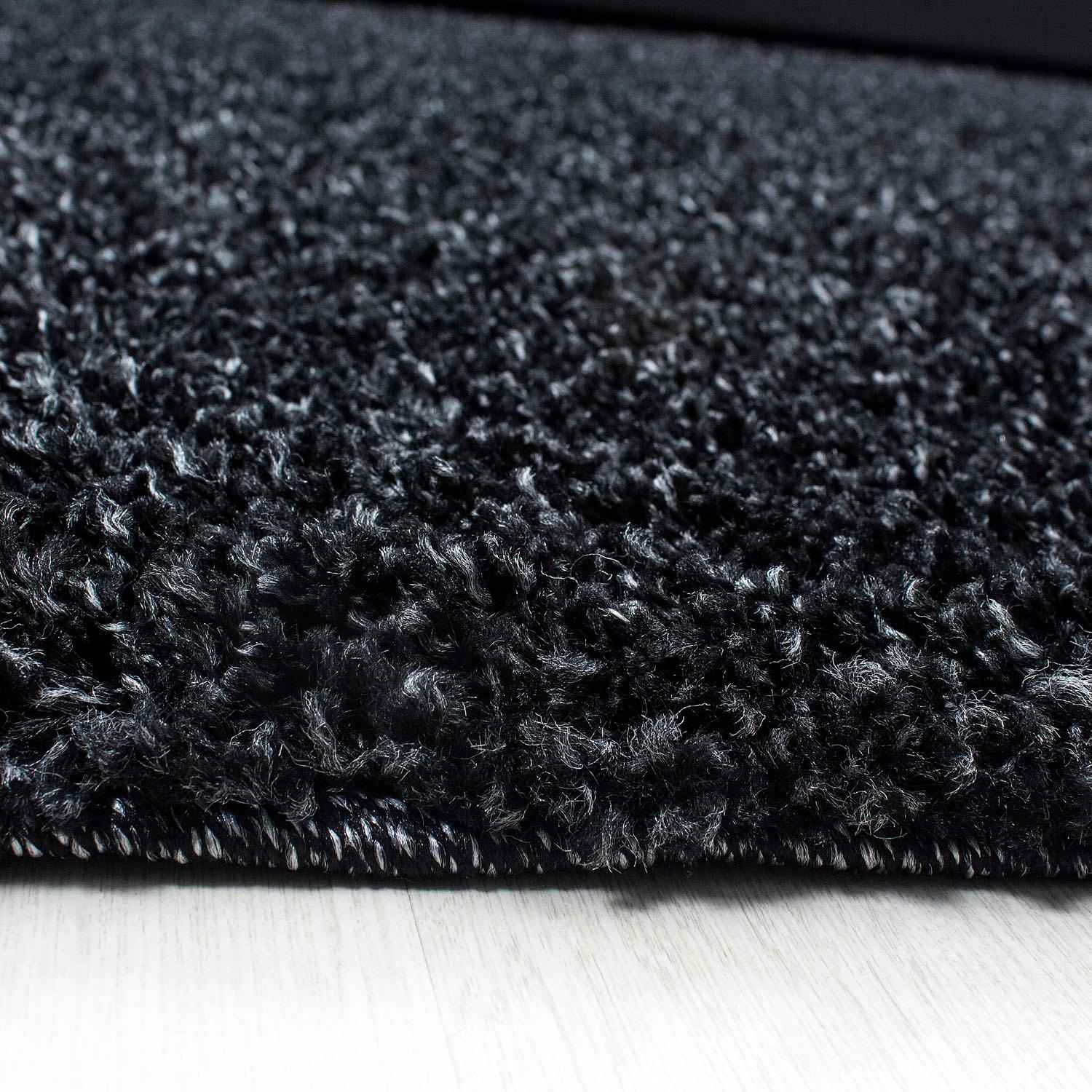 Ayyildiz Teppiche Hochflor-Teppich »Life Shaggy 1500«, rund, 30 mm Höhe, auch in rechteckig, Wohnzimmer, Langflor, große Farbauswahl