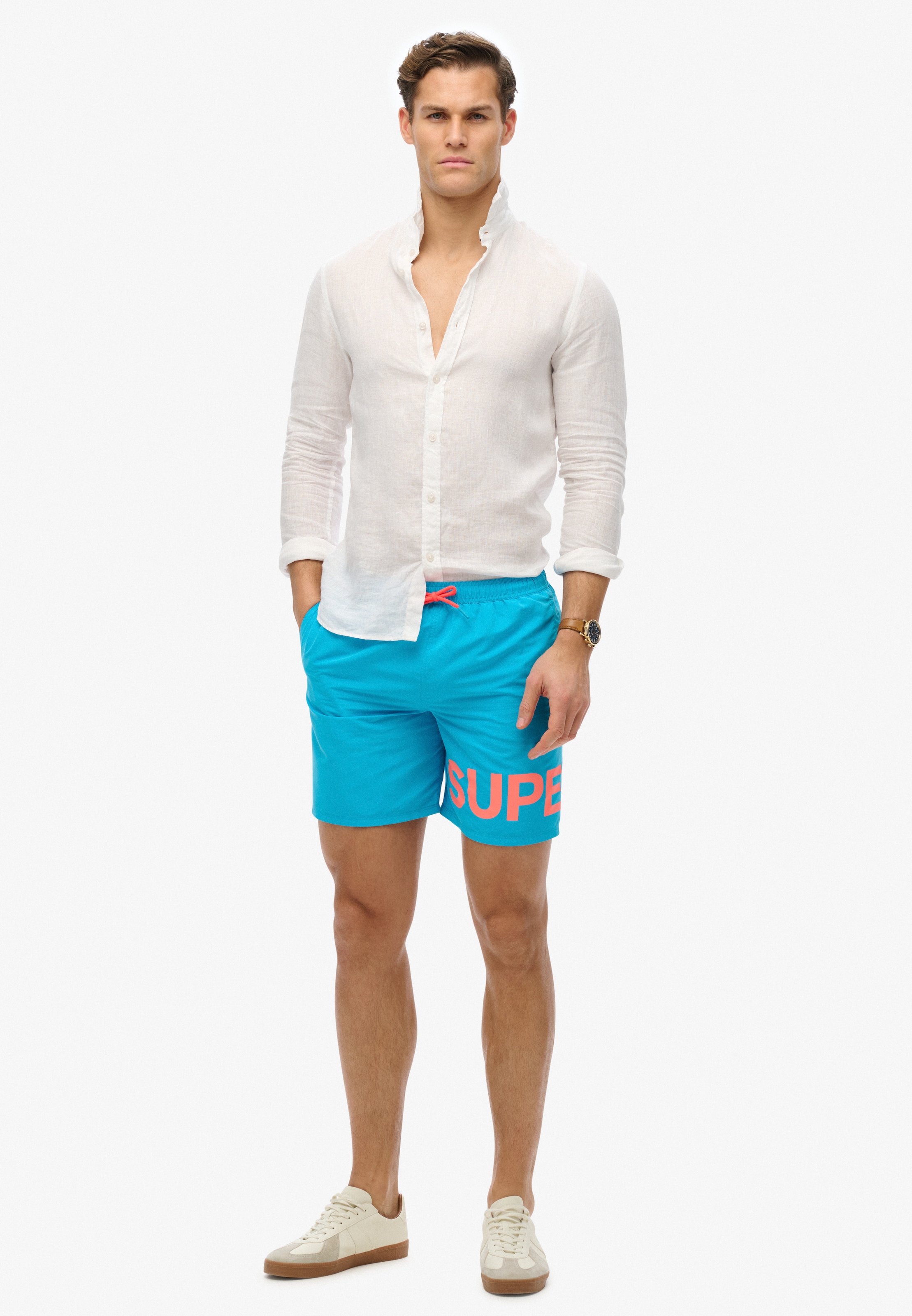 Superdry Badeshorts »GRAPHIC 17 SWIM SHORT«
