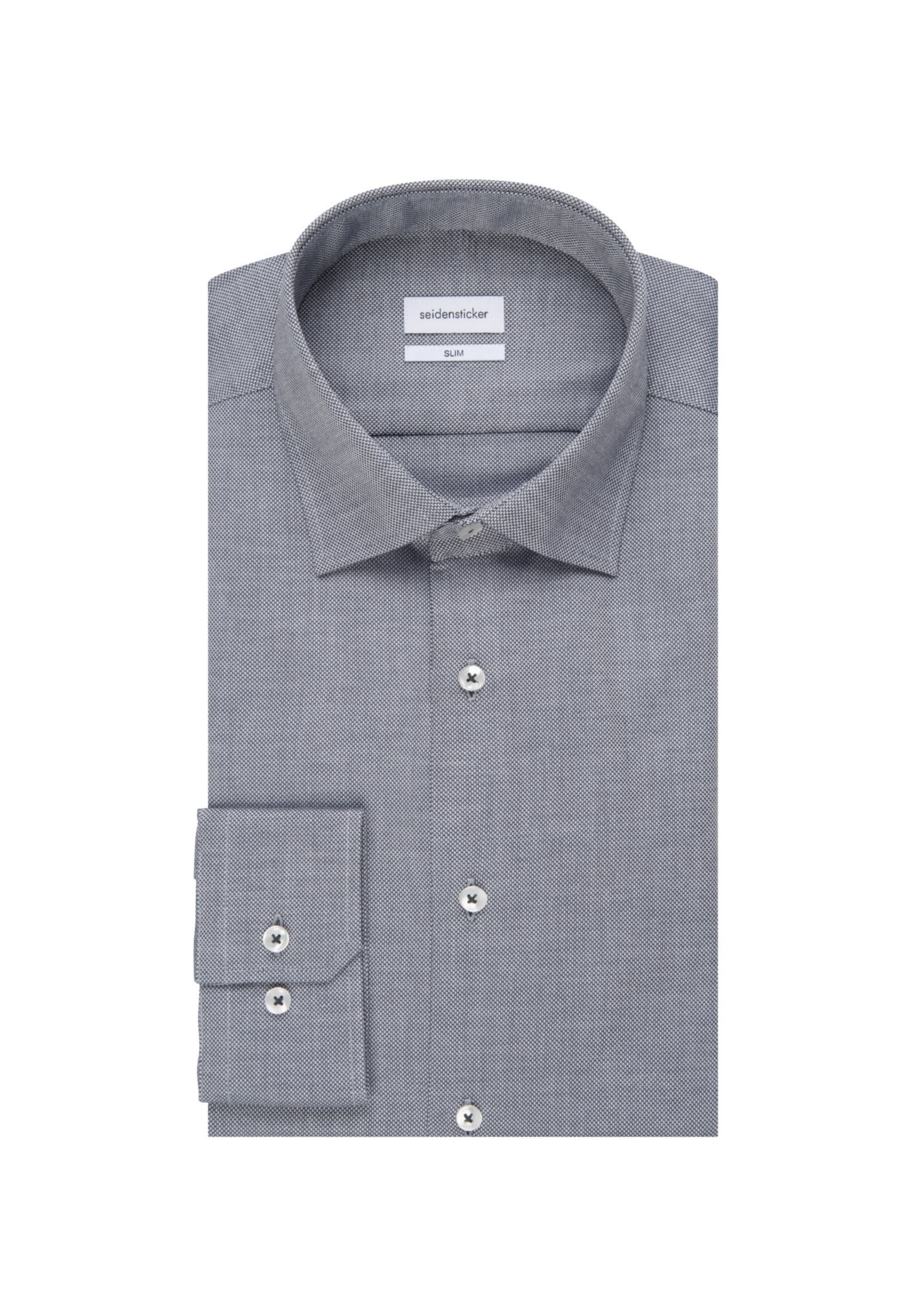 seidensticker Businesshemd »Schwarze Rose« Slim 1/1 Kentkragen Uni