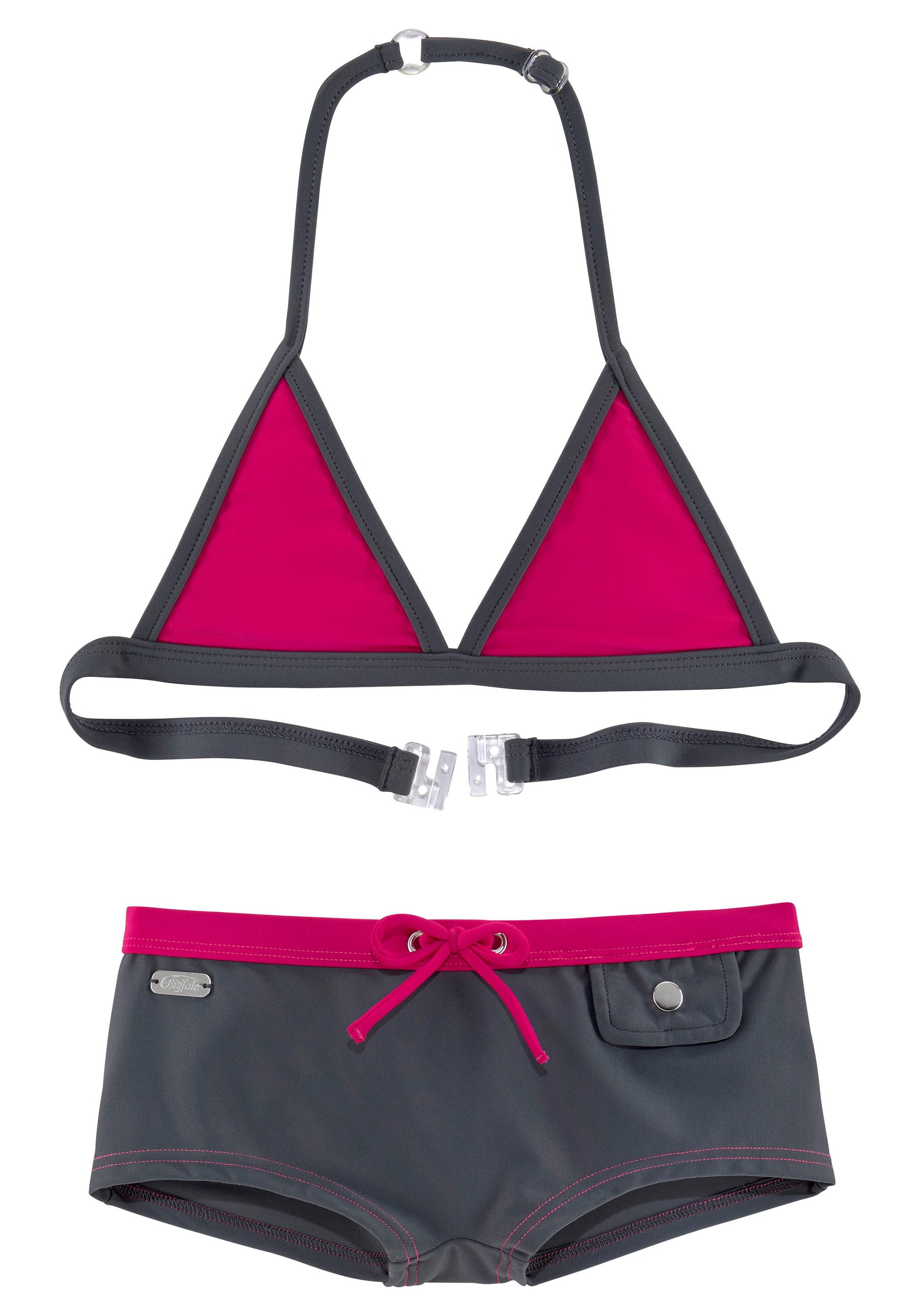 Triangel-Bikini, mit trendiger Hotpants