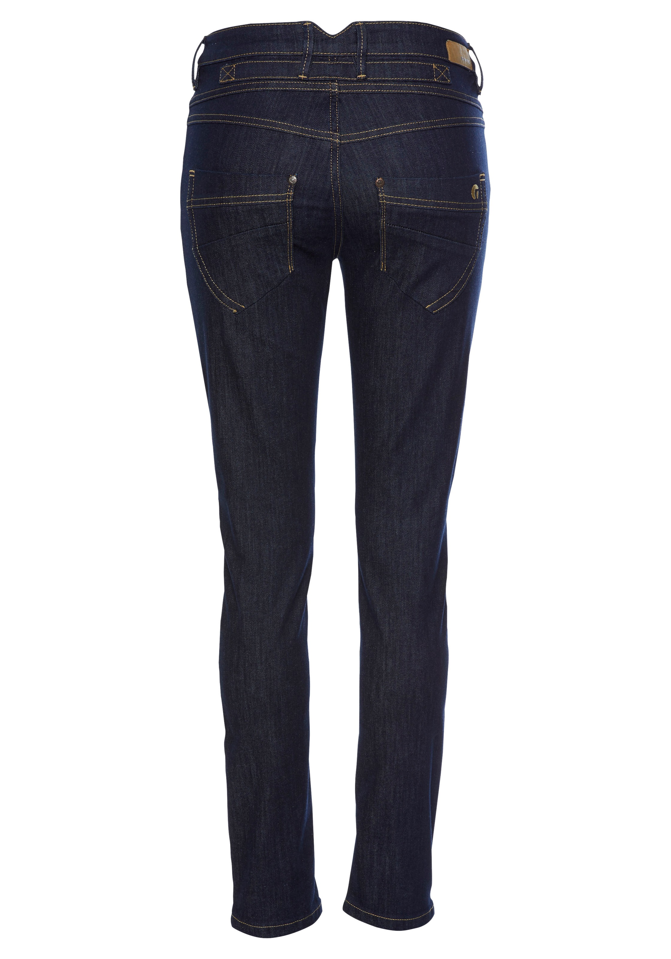 GANG Skinny-fit-Jeans »94MEDINA«, mit stylischer halb offener Knopfleiste