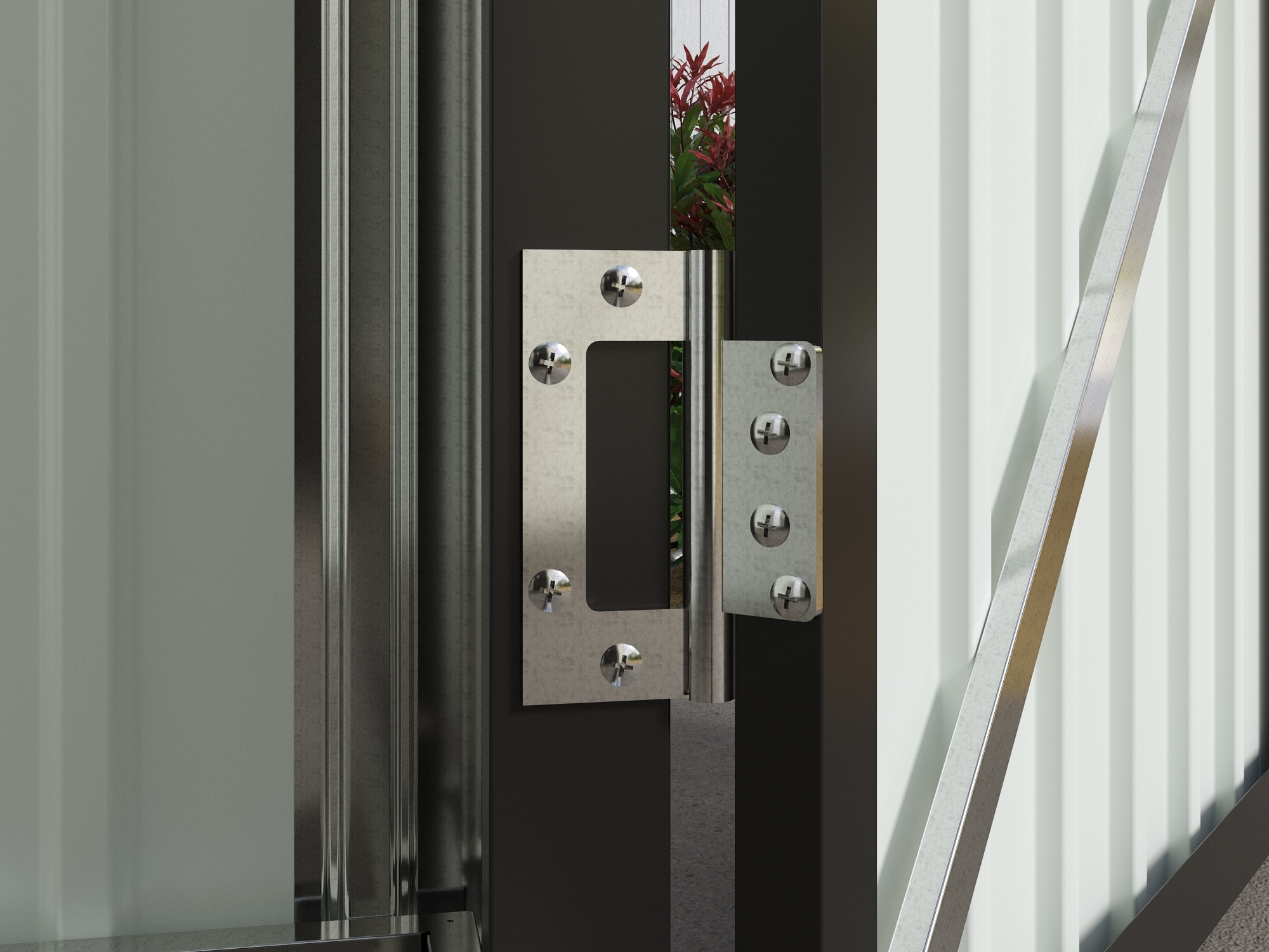 KONIFERA Mülltonnenbox »Oviedo« BxTxH: 233x105x133 cm