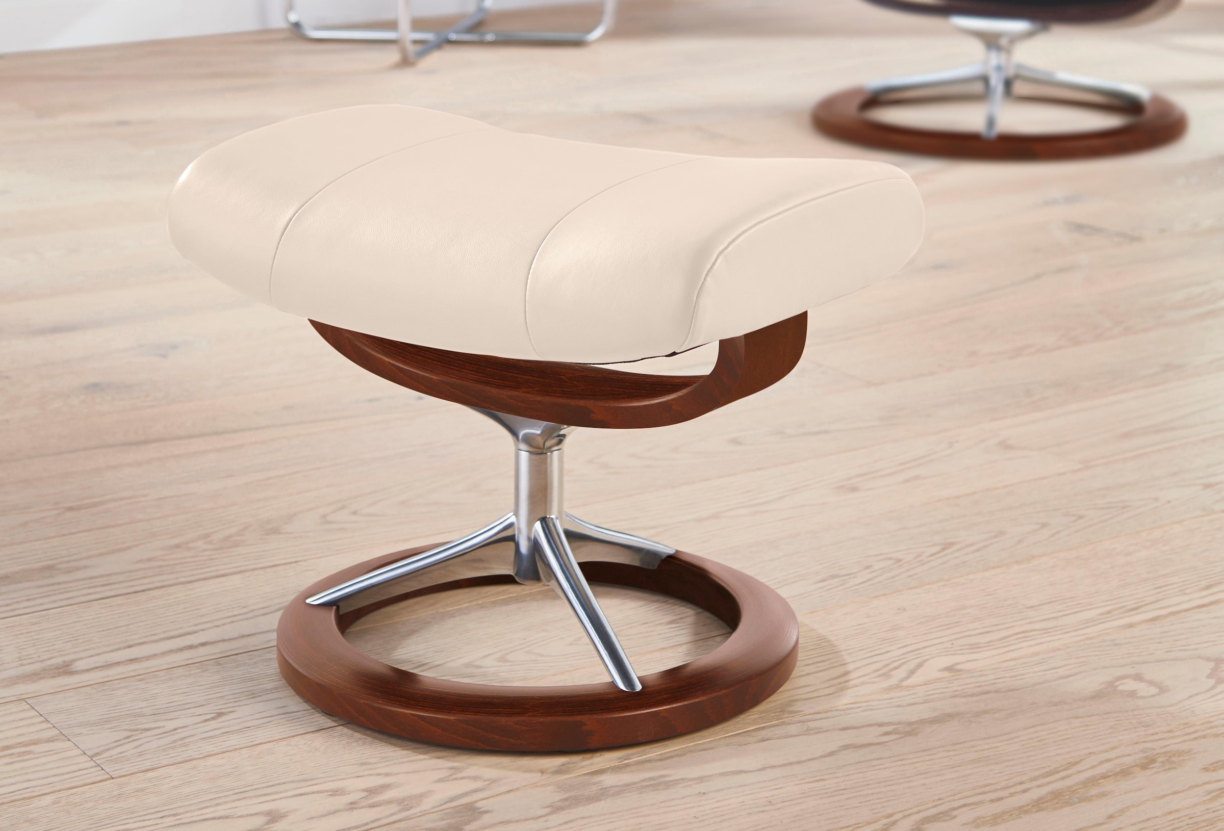 Stressless® Hocker »Garda«, mit Signature Base, Gestell Braun