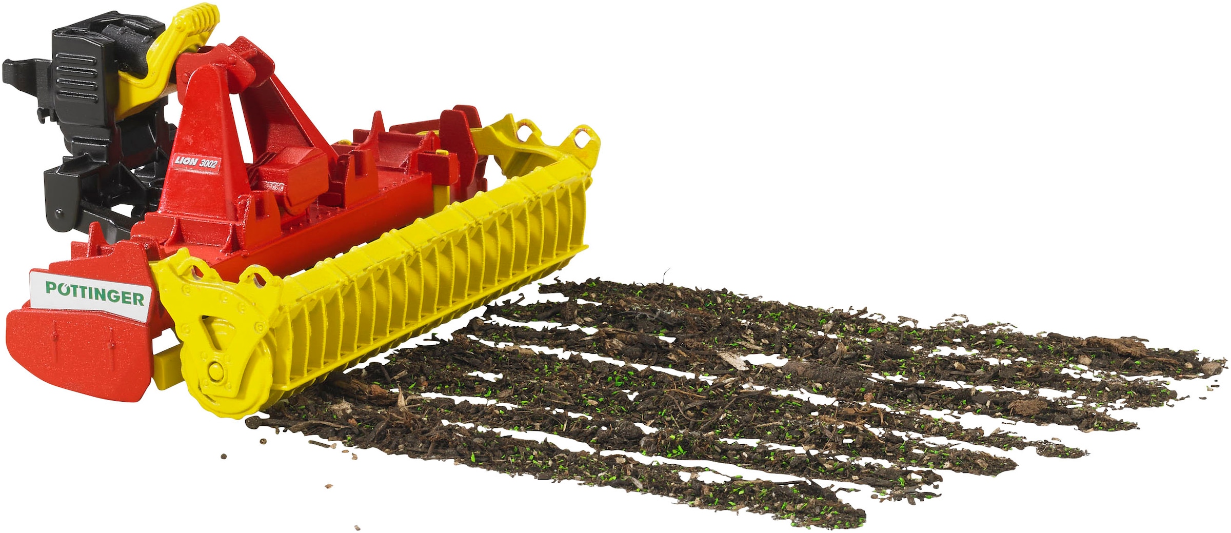 Bruder® Spielzeug-Landmaschine »Pöttinger Kreiselegge Lion 3002 20 cm (02346)« Made in Europe