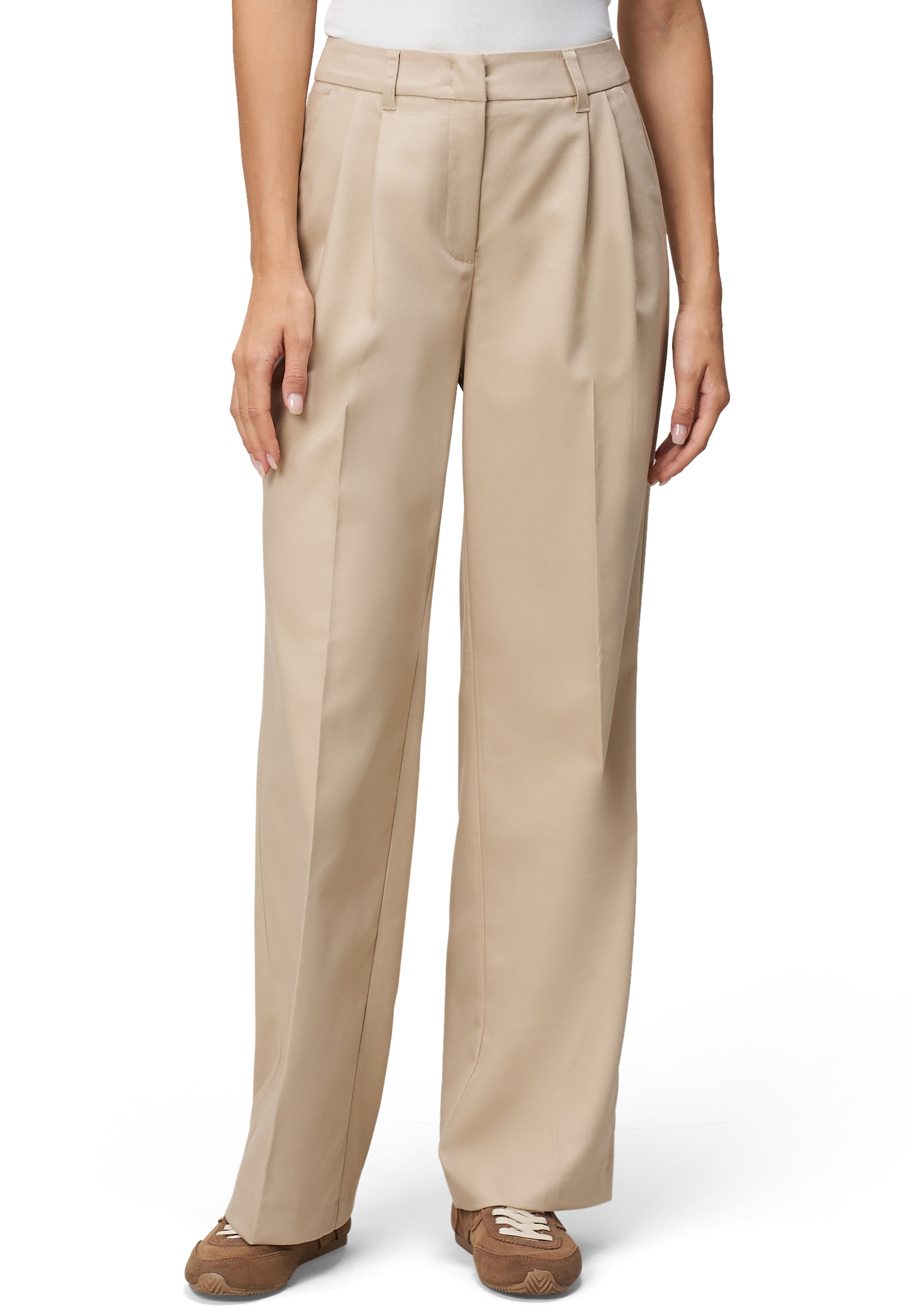 Zero Stoffhose »Hose mit Bundfalten 32 Inch«