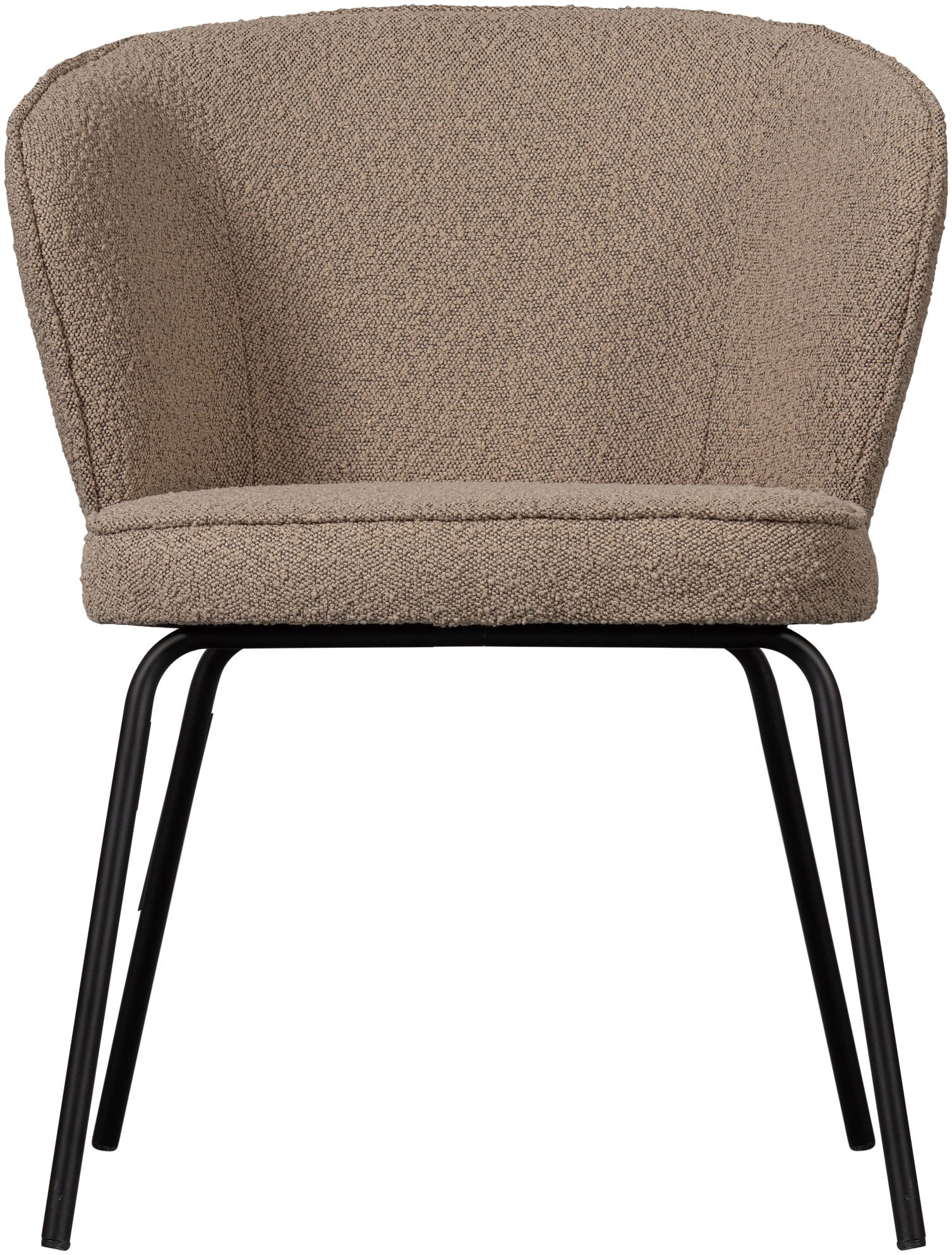 WOOOD Esszimmerstuhl »ADMITS«, (Set), 2 St., Polsterstuhl mit 4-Fuß-Gestell, gepolstert, H 77 cm x B 60 cm