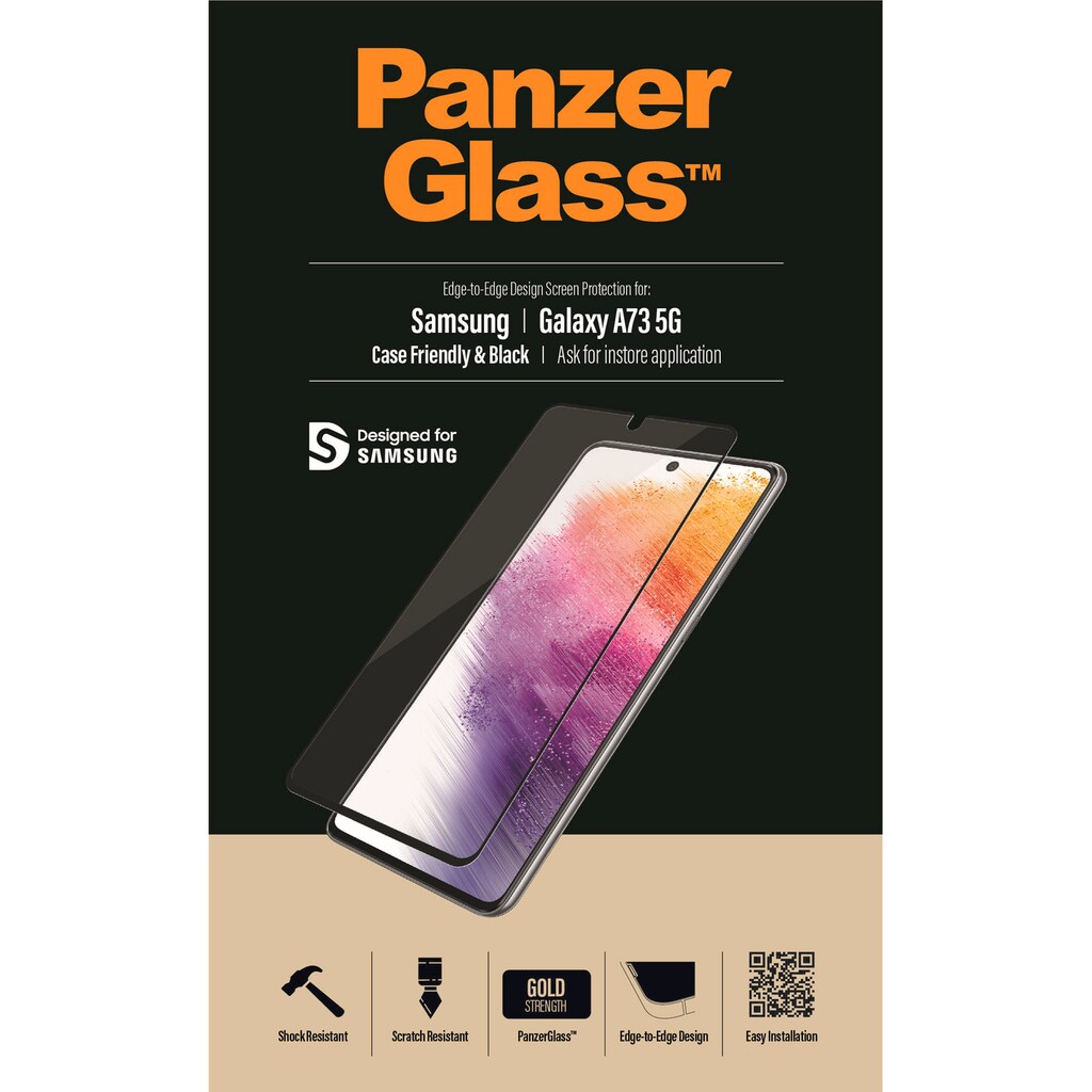 PanzerGlass Displayschutzglas »Displayschutzglass E2E - Samsung Galaxy A73 5G«