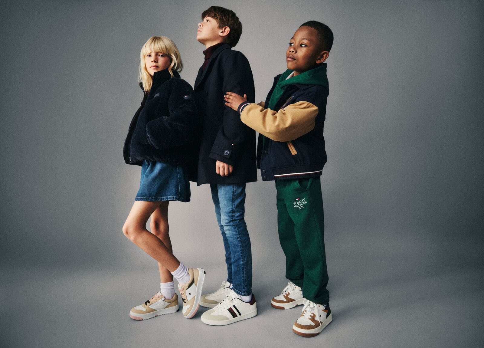 Tommy Hilfiger Sneaker, Freizeitschuh, Halbschuh, Schnürschuh im angesagten Retro Look