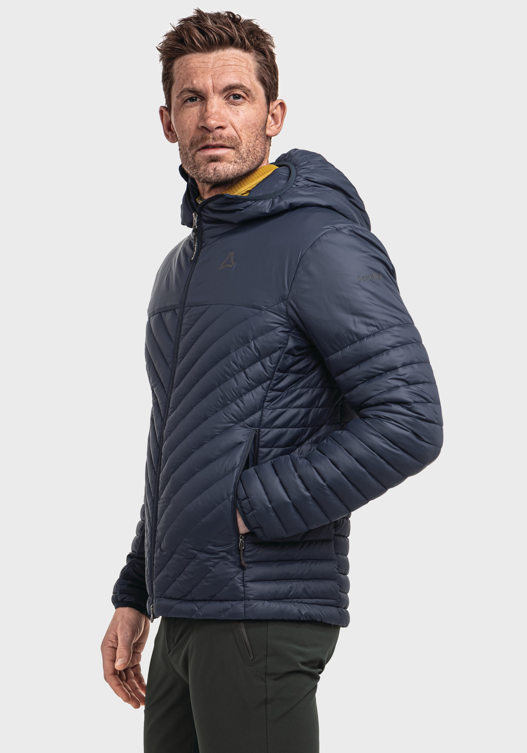 Schöffel Funktionsjacke »Hiking Down Jacket Style Cascata MNS«, mit Kapuze