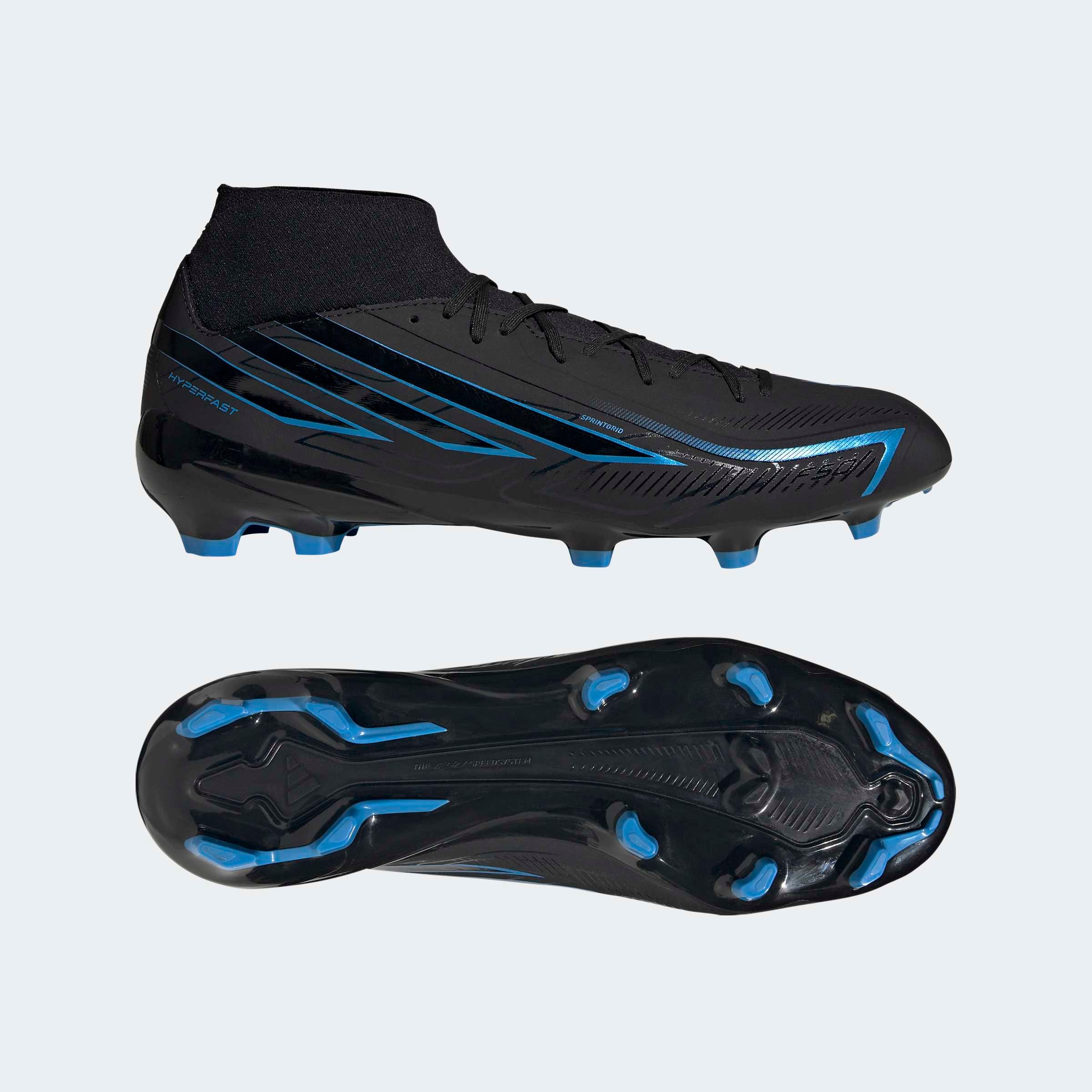 adidas Performance Fußballschuh »F50 HYPERFAST LEAGUE , MITTELHOCH, FESTE BÖDEN«  für Rasen und feste Böden, gespielt bei der Weltmeisterschaft 2026