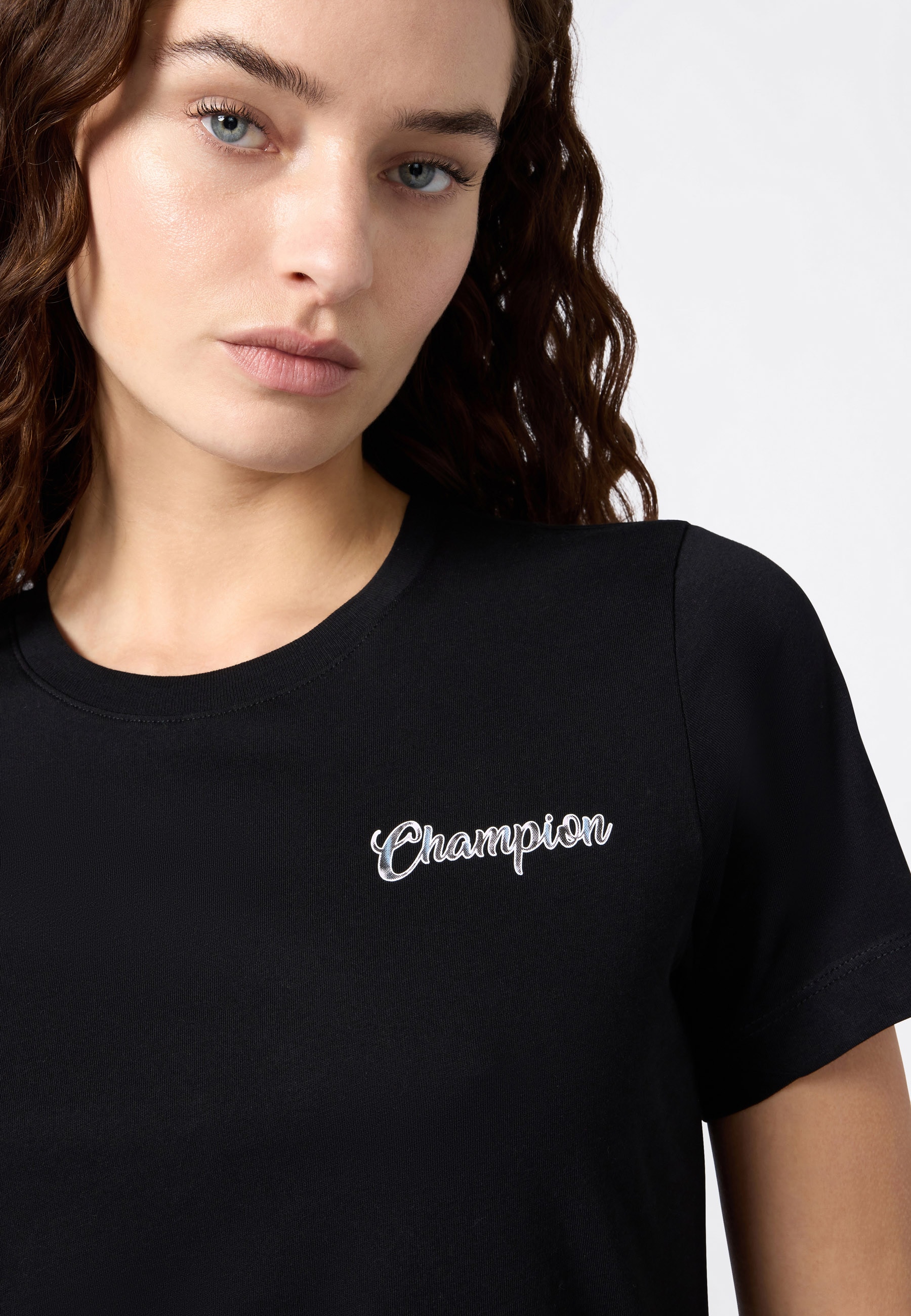 Champion T-Shirt »Graphic Crewneck T-Shirt« sportlicher Stil, aus Baumwolle, für Erwachsene