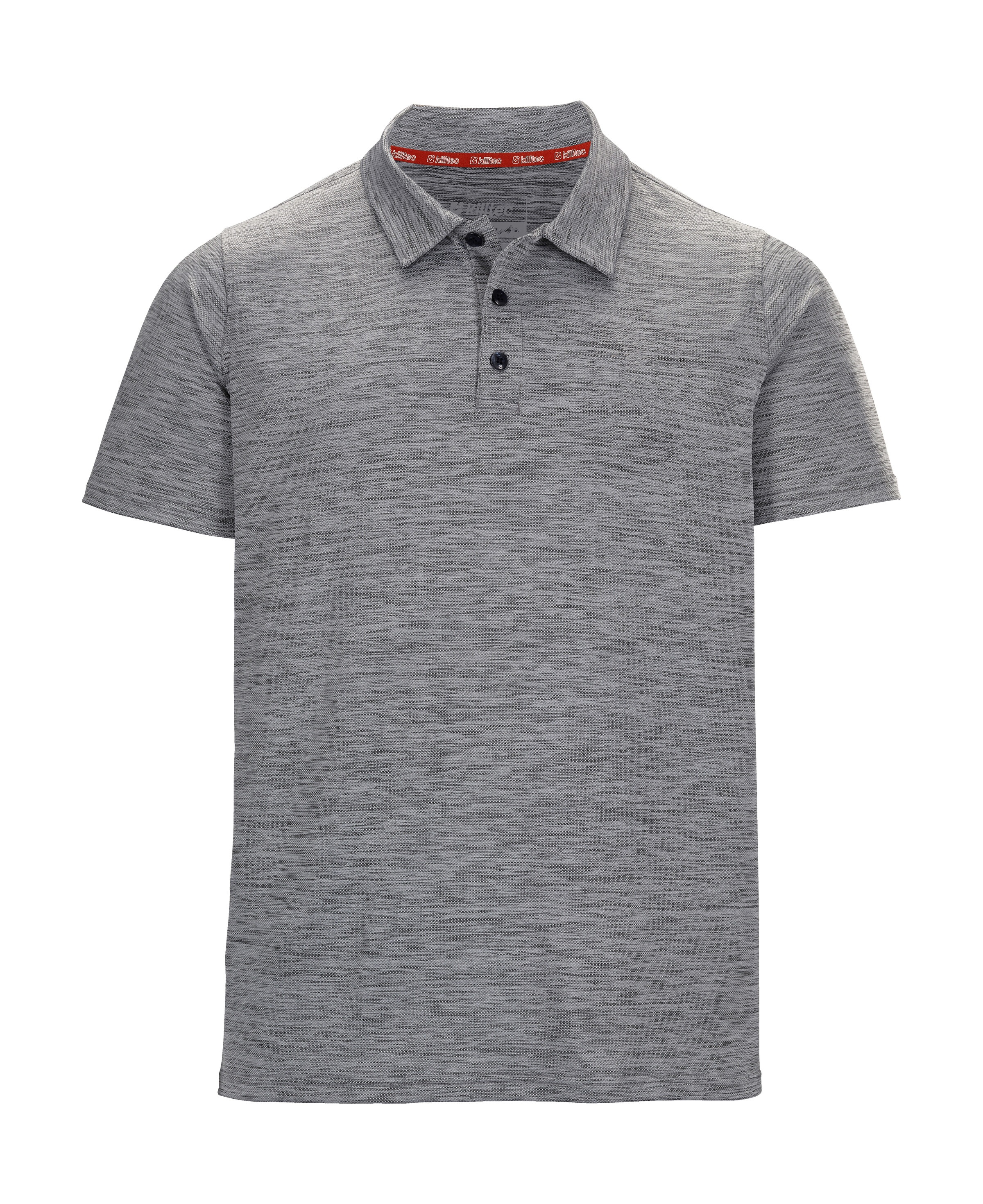Killtec Poloshirt »Lilleo MN PL SHRT«, Feuchtigkeitstransportierendes, schnelltrocknendes Melange-Poloshirt