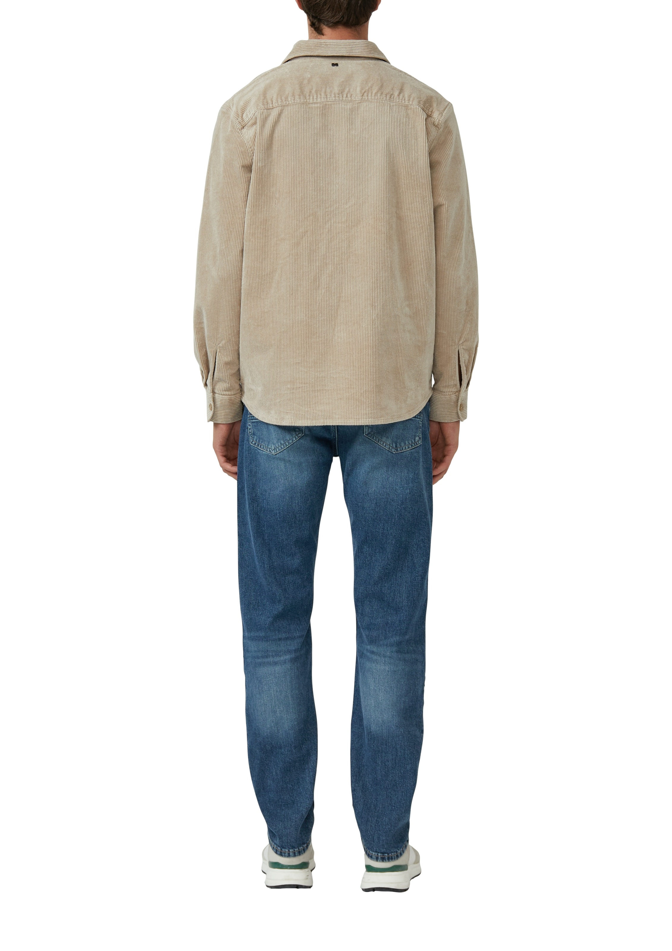 s.Oliver Langarmhemd »CORD«, mit Brust Tasche
