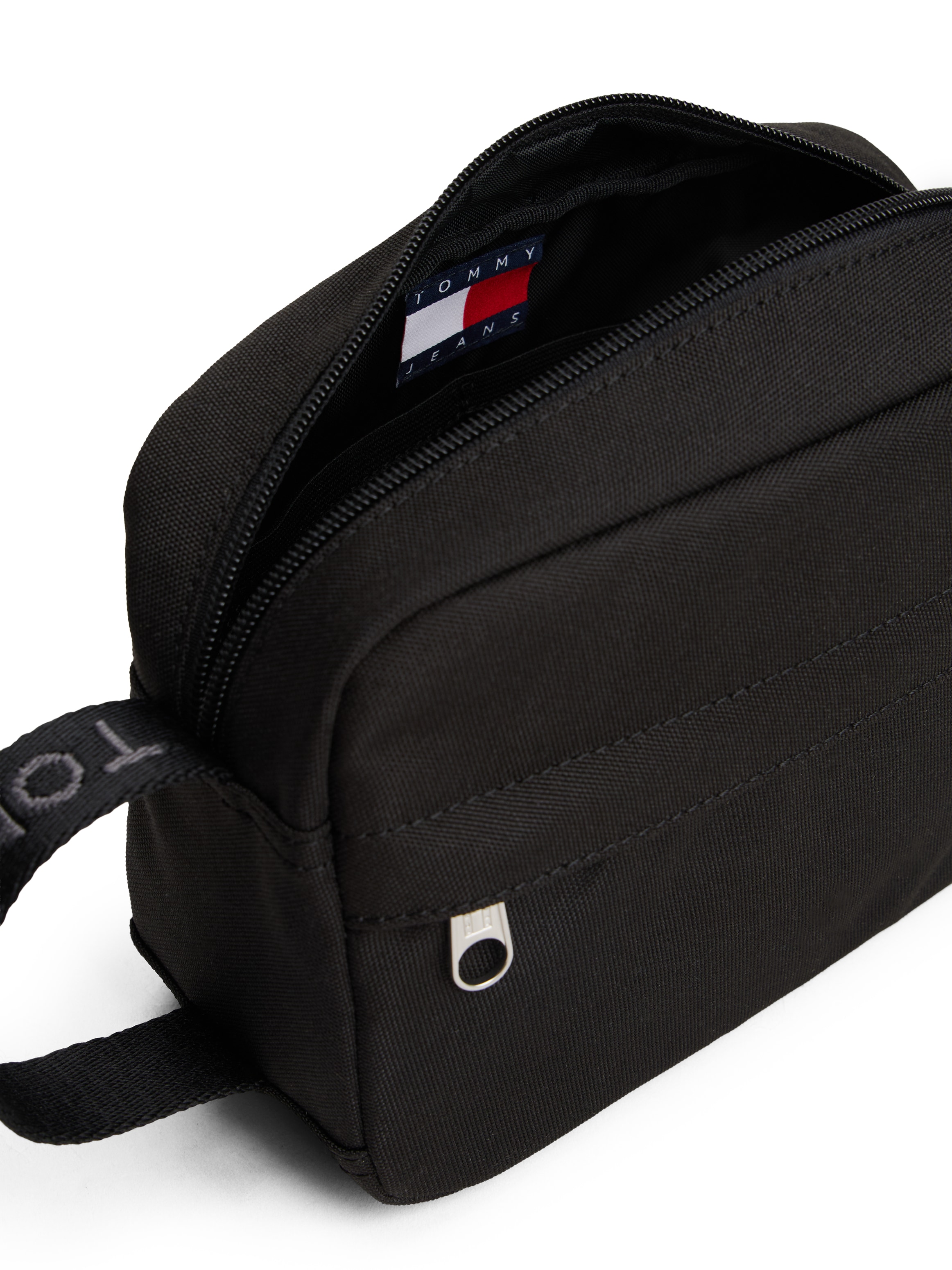 Tommy Jeans Kulturbeutel »TJM ESS DAILY WASHBAG« , Unisex Kosmetiktasche, Minibag mit Flaggen-Aufnäher
