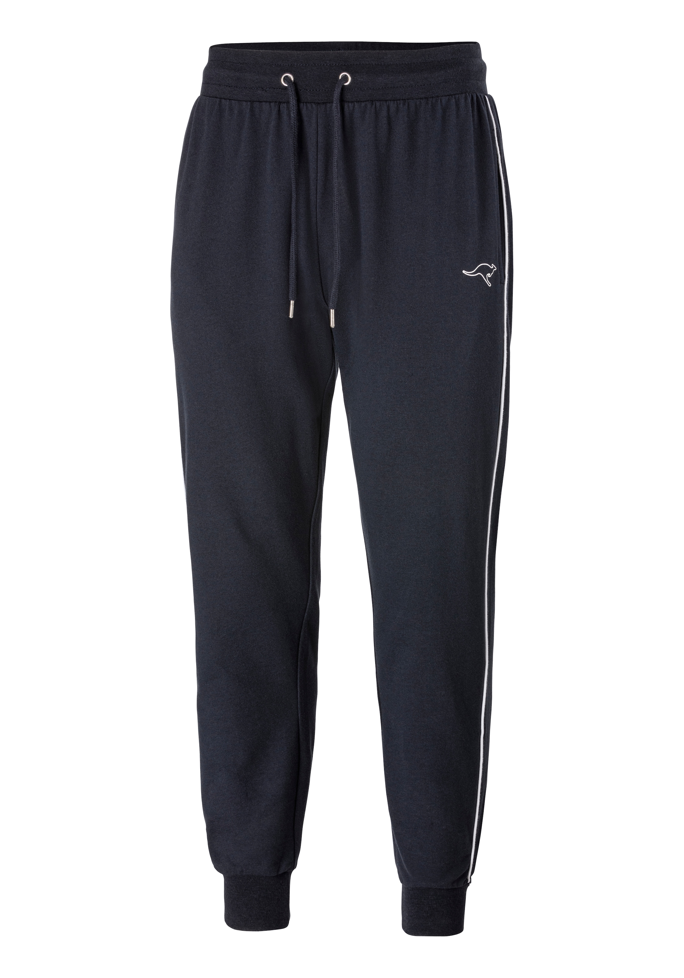 KangaROOS Sweathose, Jogginghose mit kleinem Logodruck