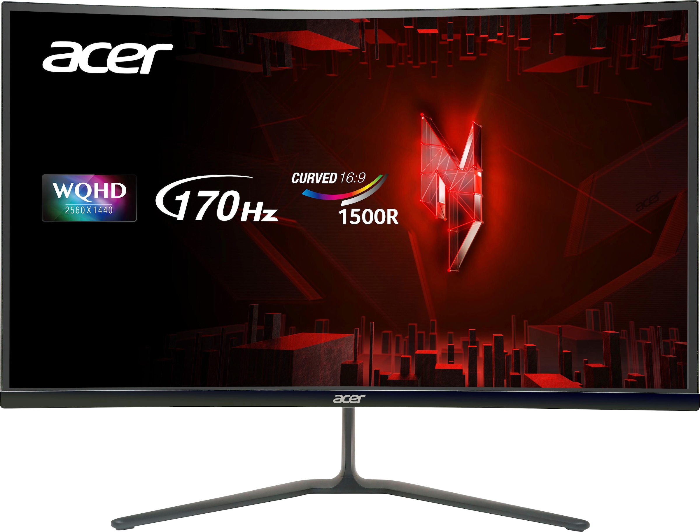 Acer ED270U P2 Computerbildschirm 68,6 cm (27") 2560 x 1440 Pixel Wide Quad HD LED Schwarz